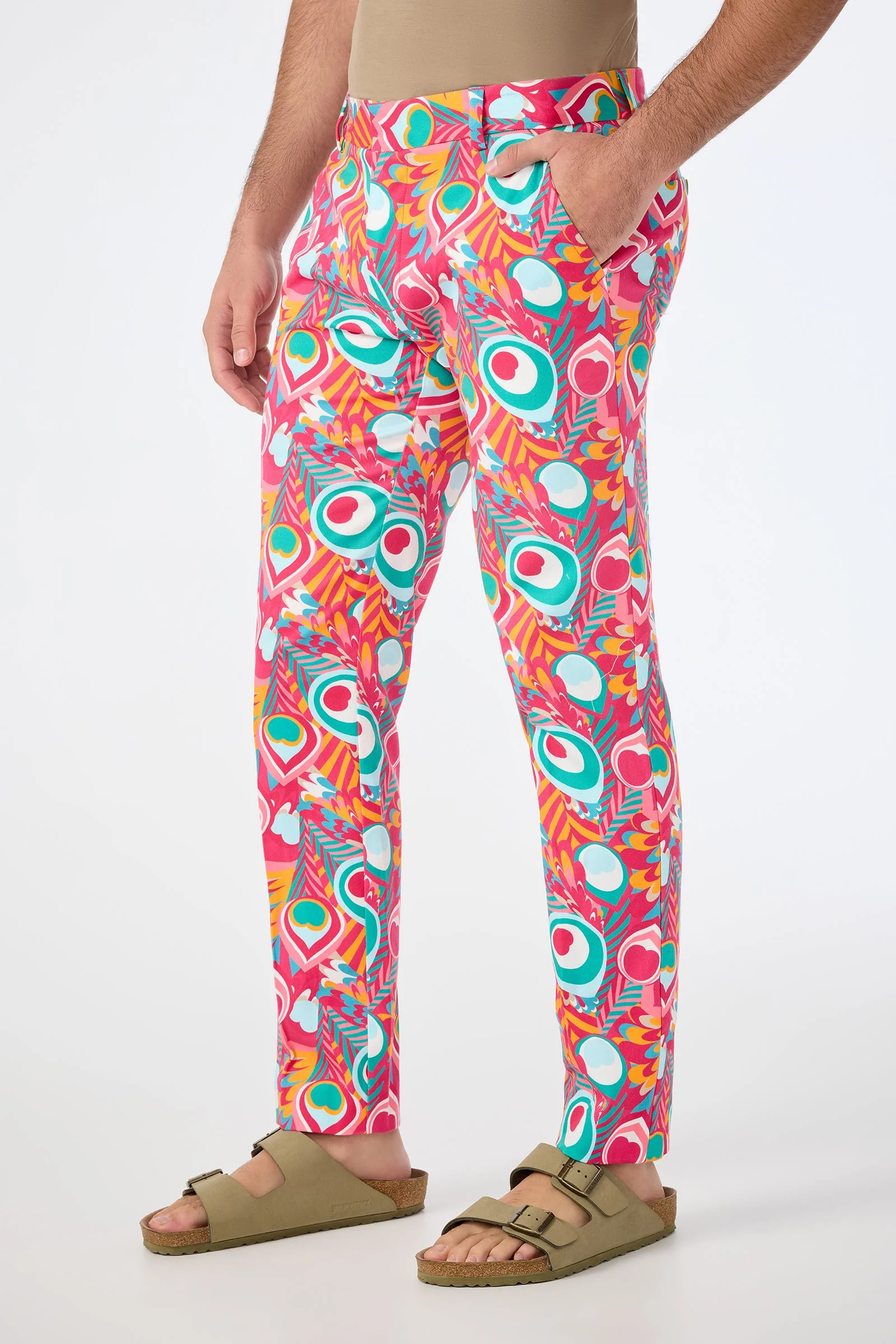 Clyde Slim Trouser - Dramont Herringbone - Image 7