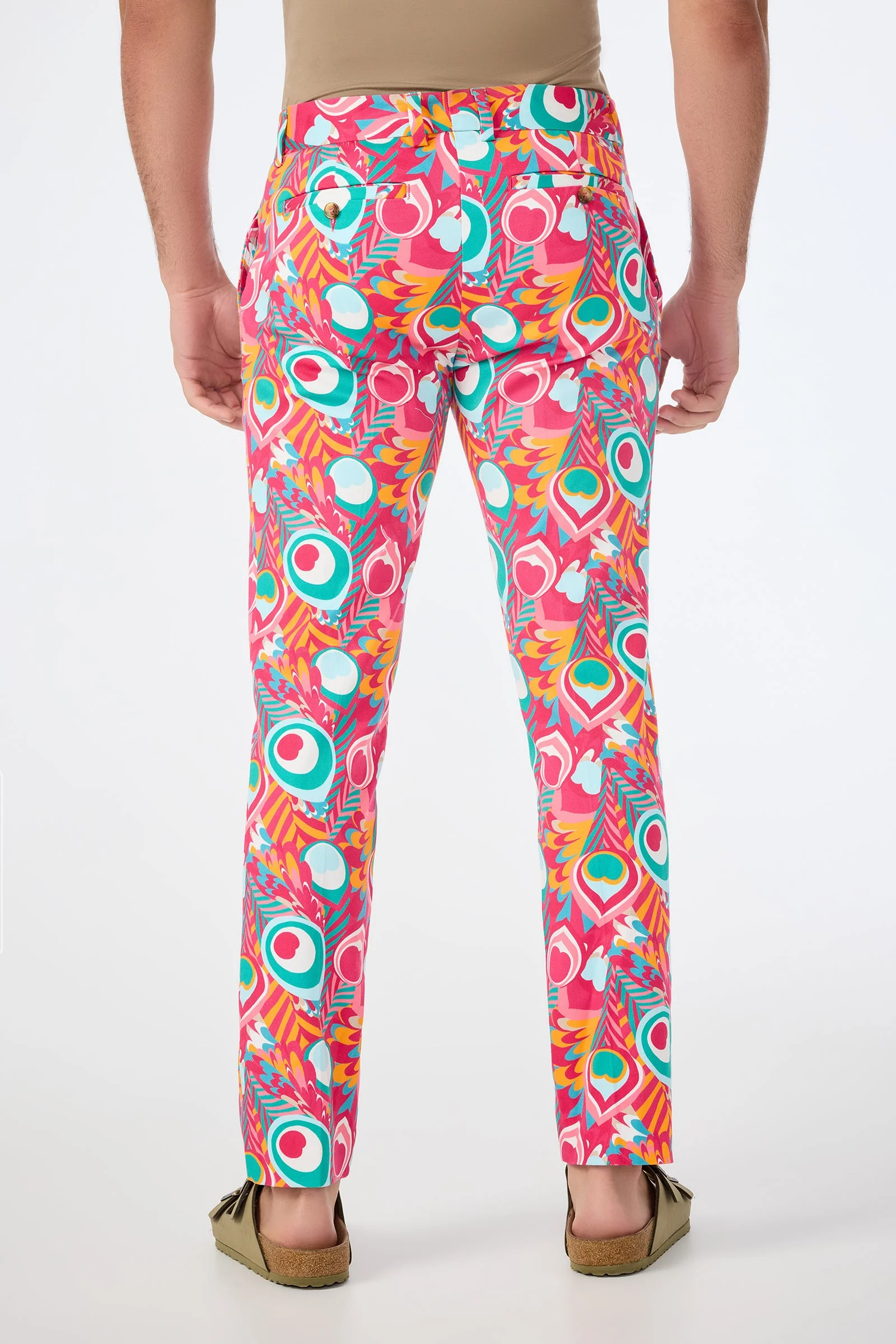 Clyde Slim Trouser - Dramont Herringbone - Image 8