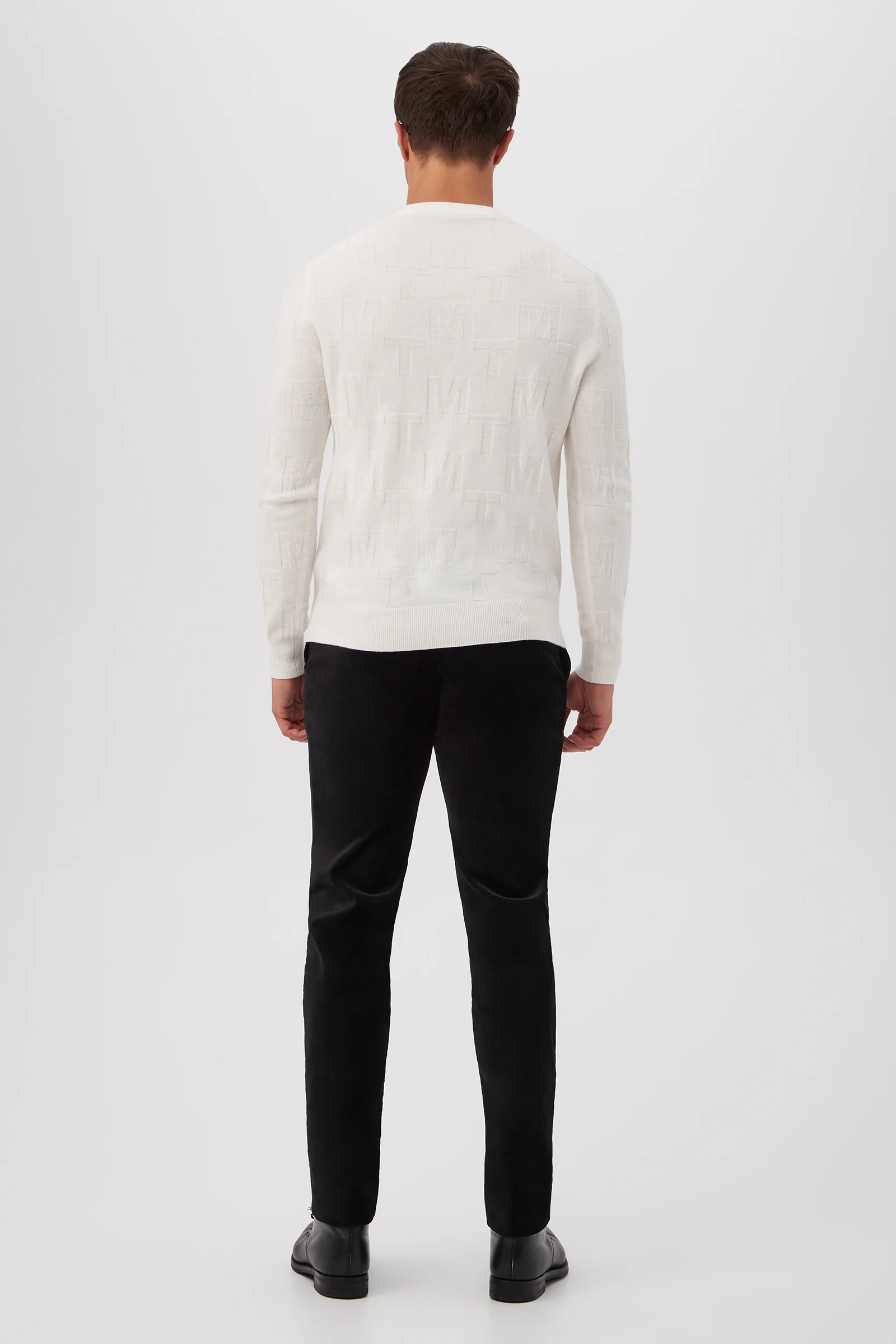 Mr Turk Crewneck Sweater - Merino Wool - Image 4