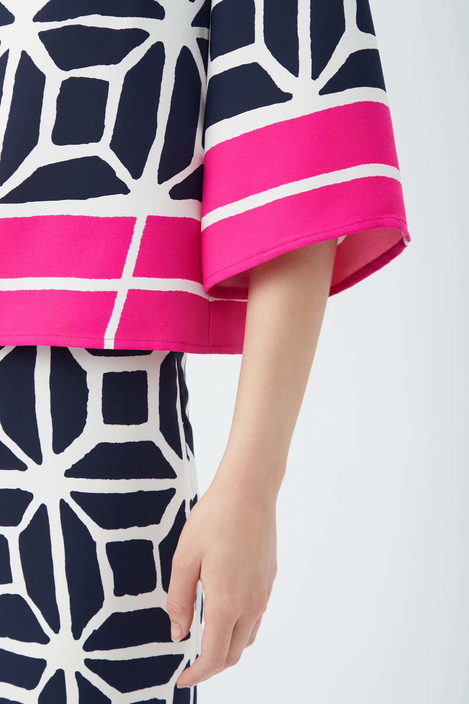 Muria 3/4-Sleeve Top - Durell Georgette - Image 4