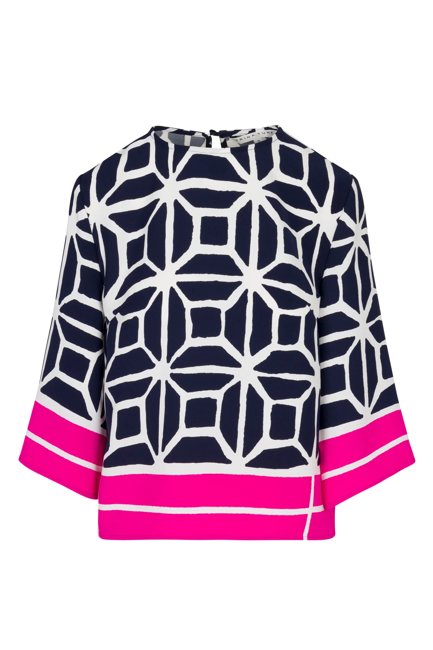 Muria 3/4-Sleeve Top - Durell Georgette - Image 5