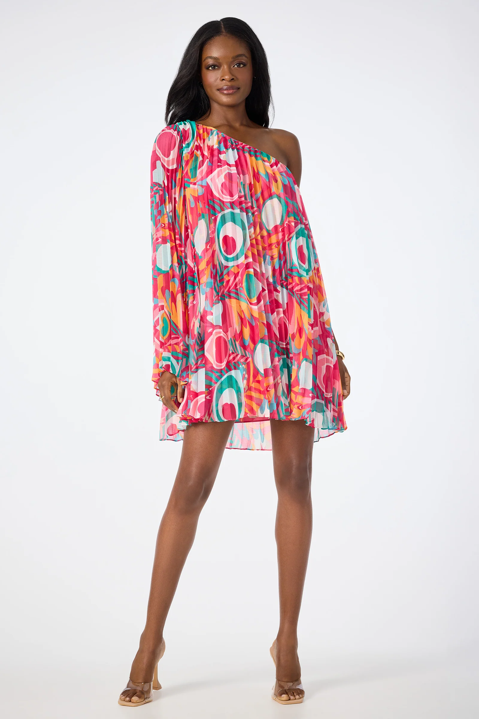 Narbonne One-Shoulder Mini Dress - Dramont - Image 2
