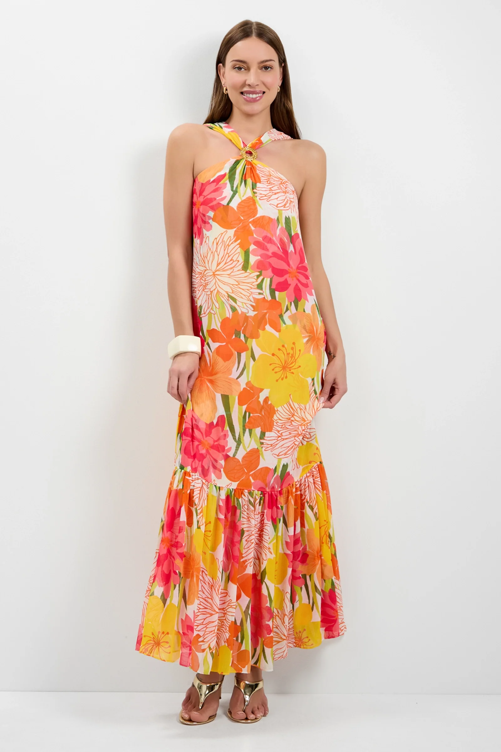 Navigli Sleeveless Maxi Dress