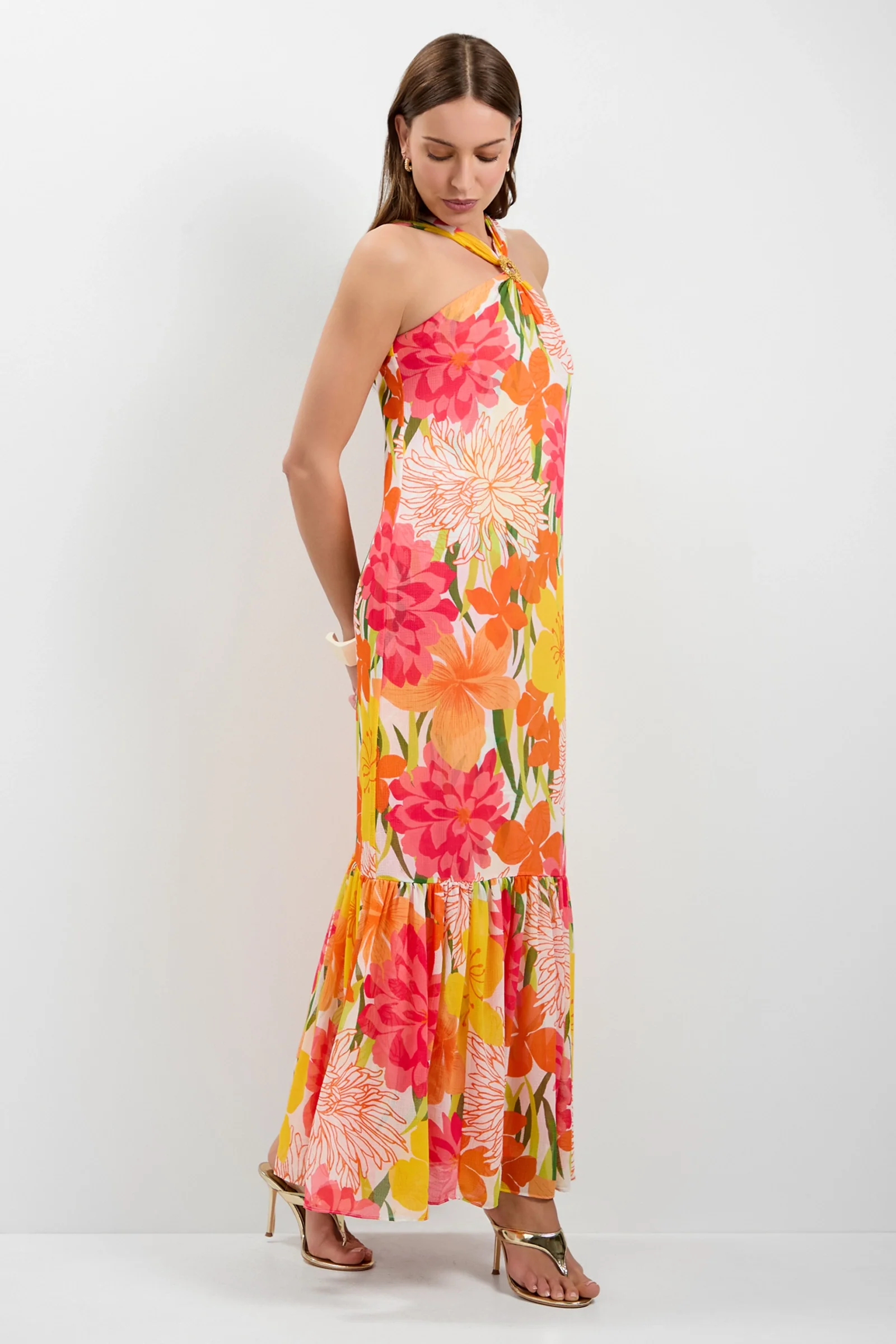 Navigli Sleeveless Maxi Dress - Image 3