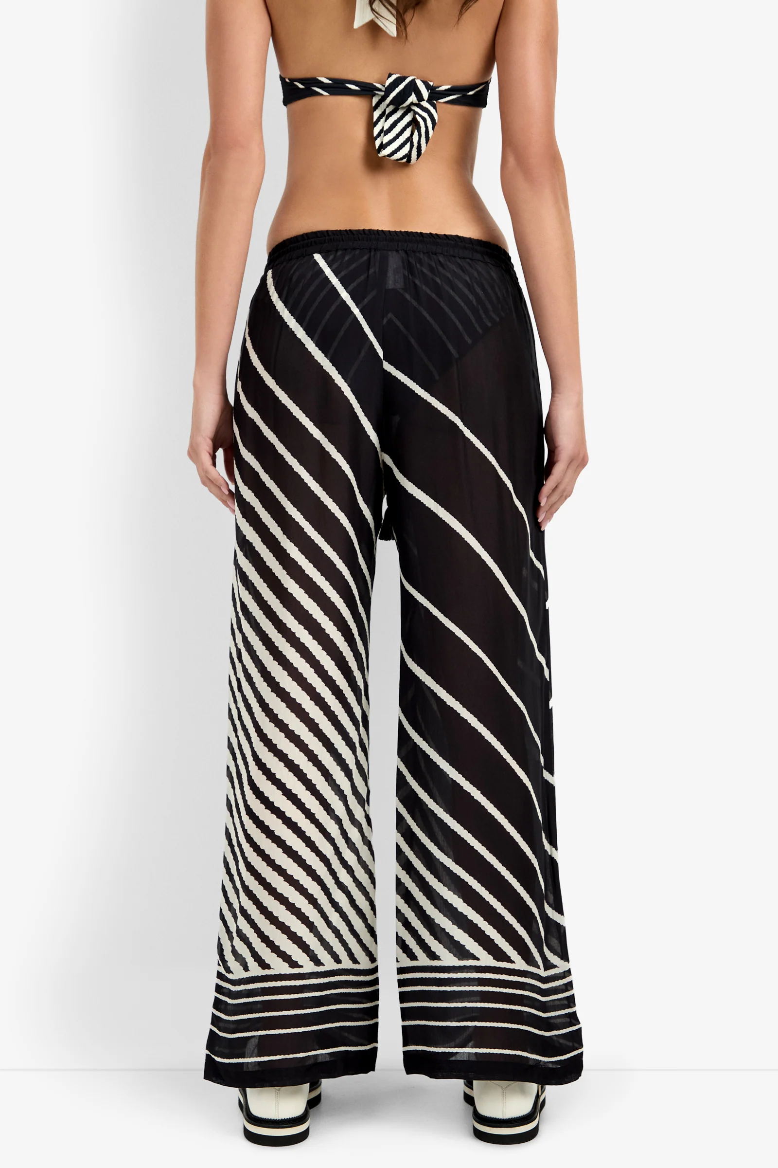Net Stripe Beach Pant - Image 3