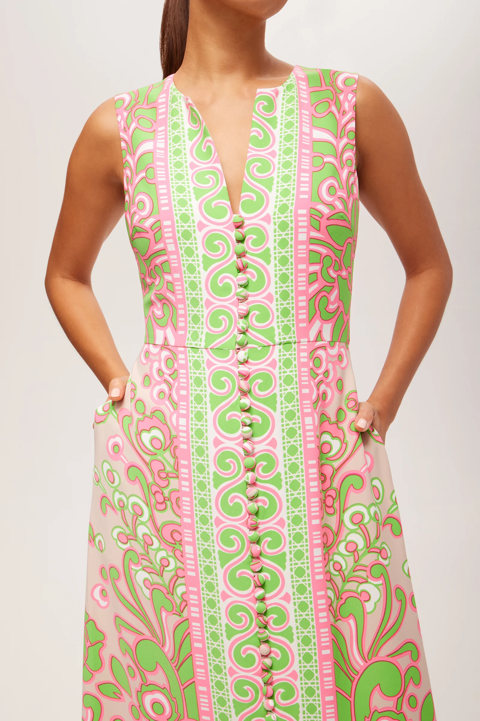 Novak Sleeveless Midi Dress - Petra Floral - Image 4