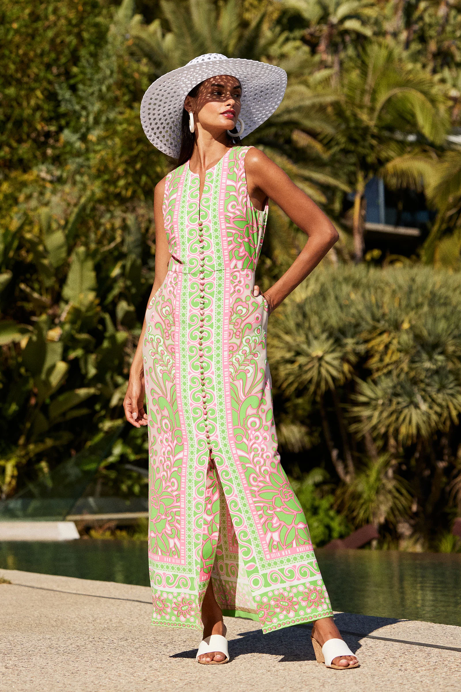 Novak Sleeveless Midi Dress - Petra Floral - Image 5