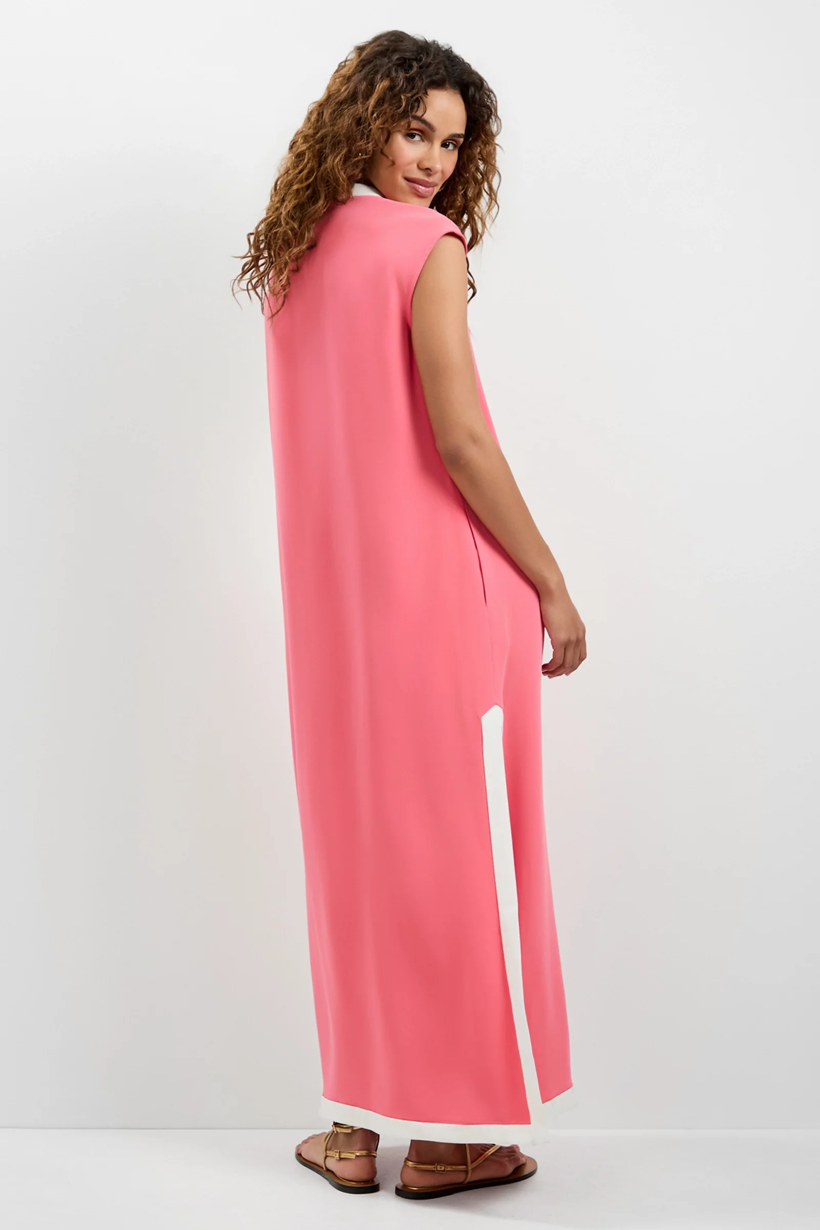 Nuvola Zip-Front Midi Dress - Image 3