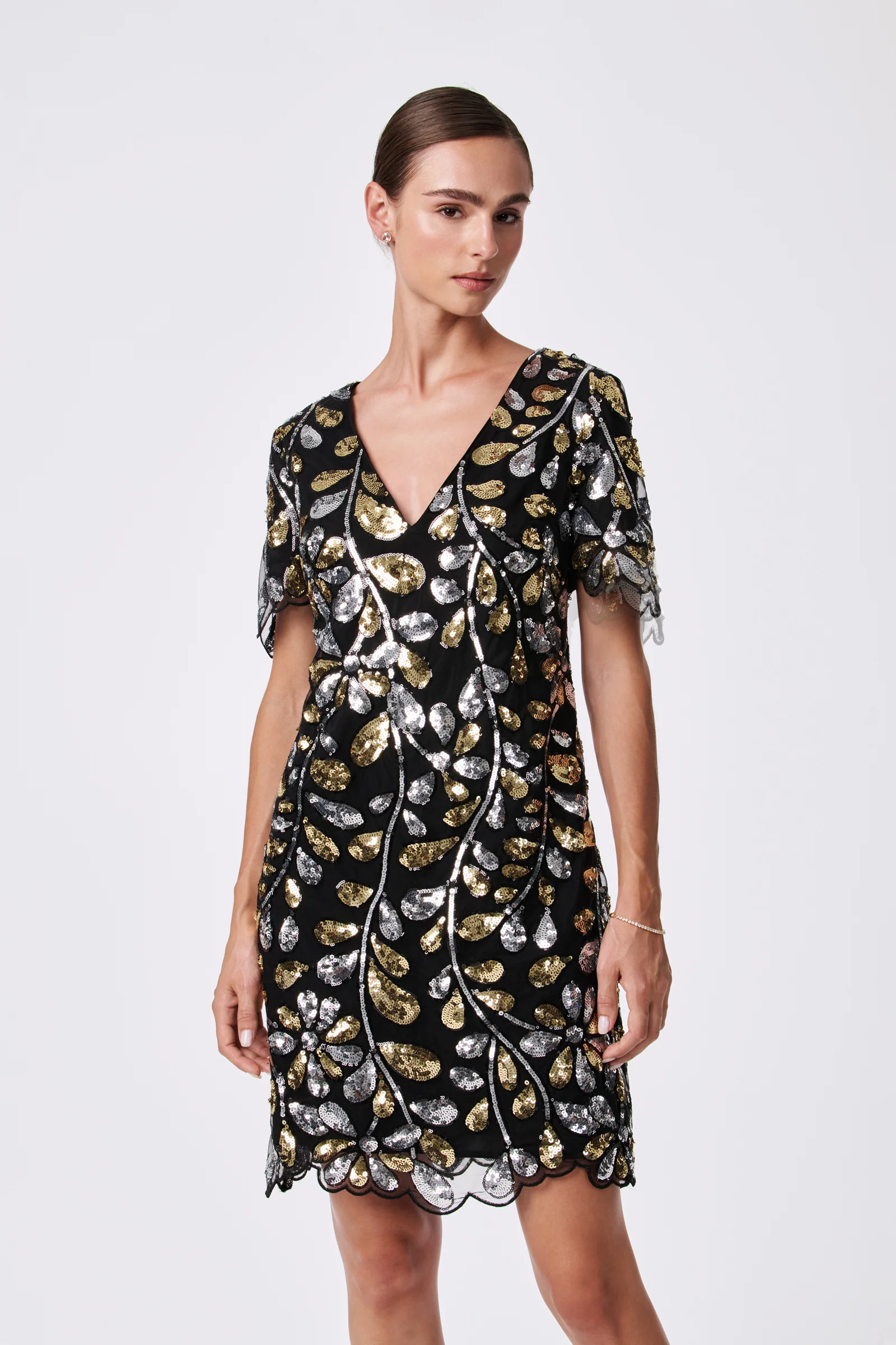 Obelle Sequin Mini Dress - Image 2