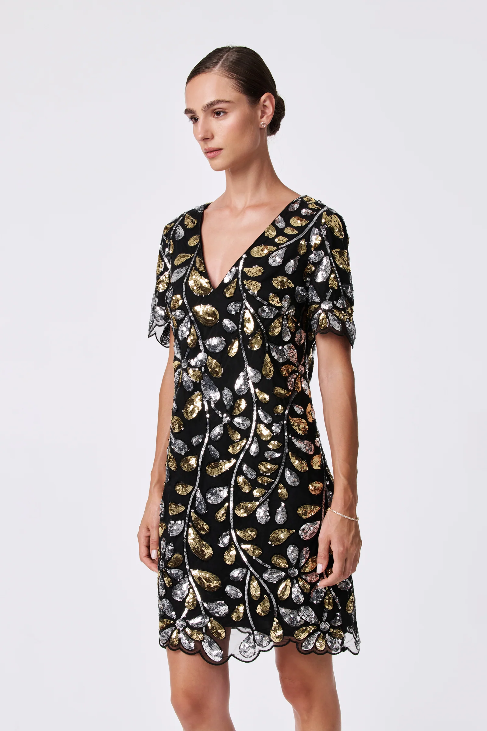 Obelle Sequin Mini Dress - Image 3