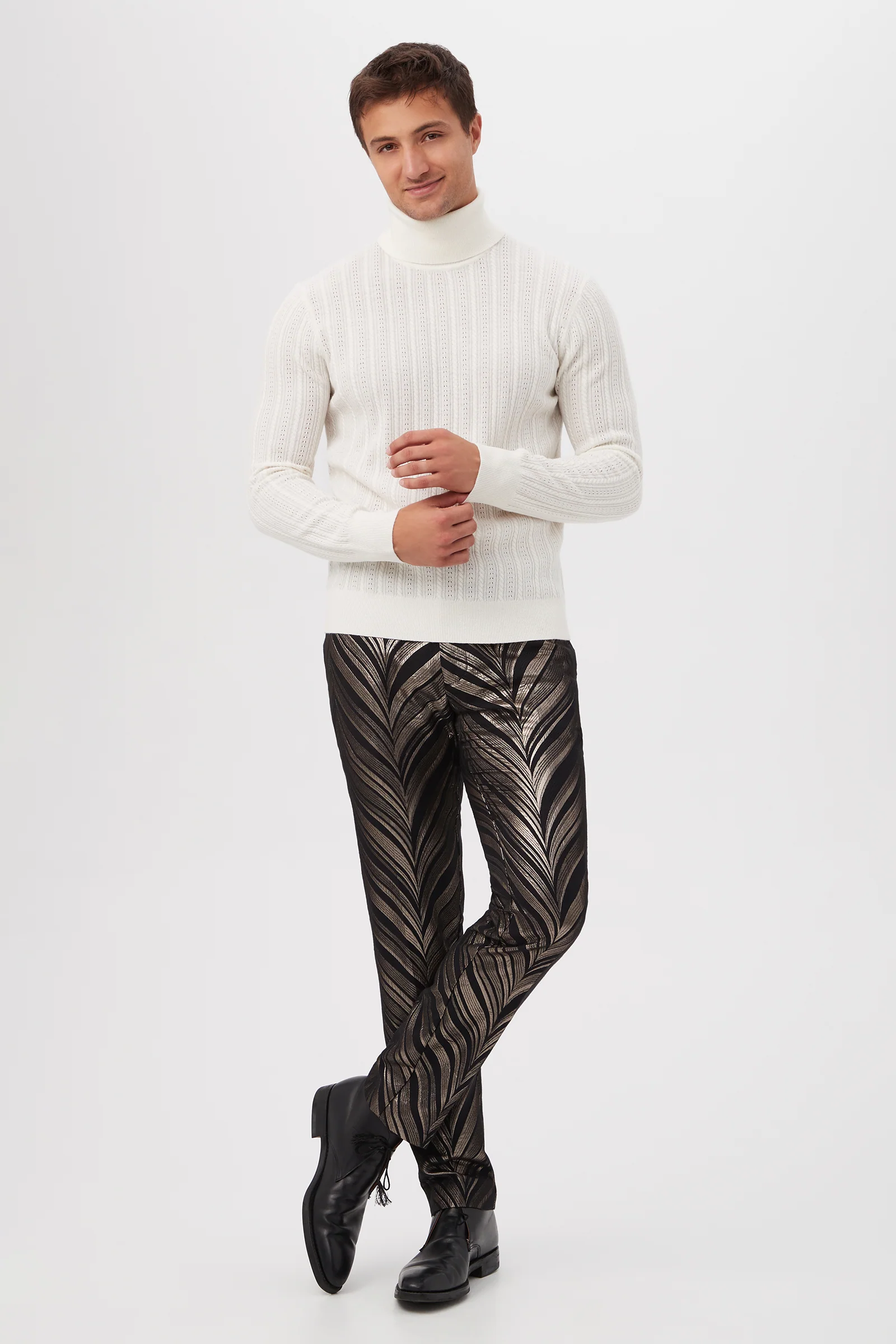 Oberon Turtleneck Sweater - Merino Wool - Image 4