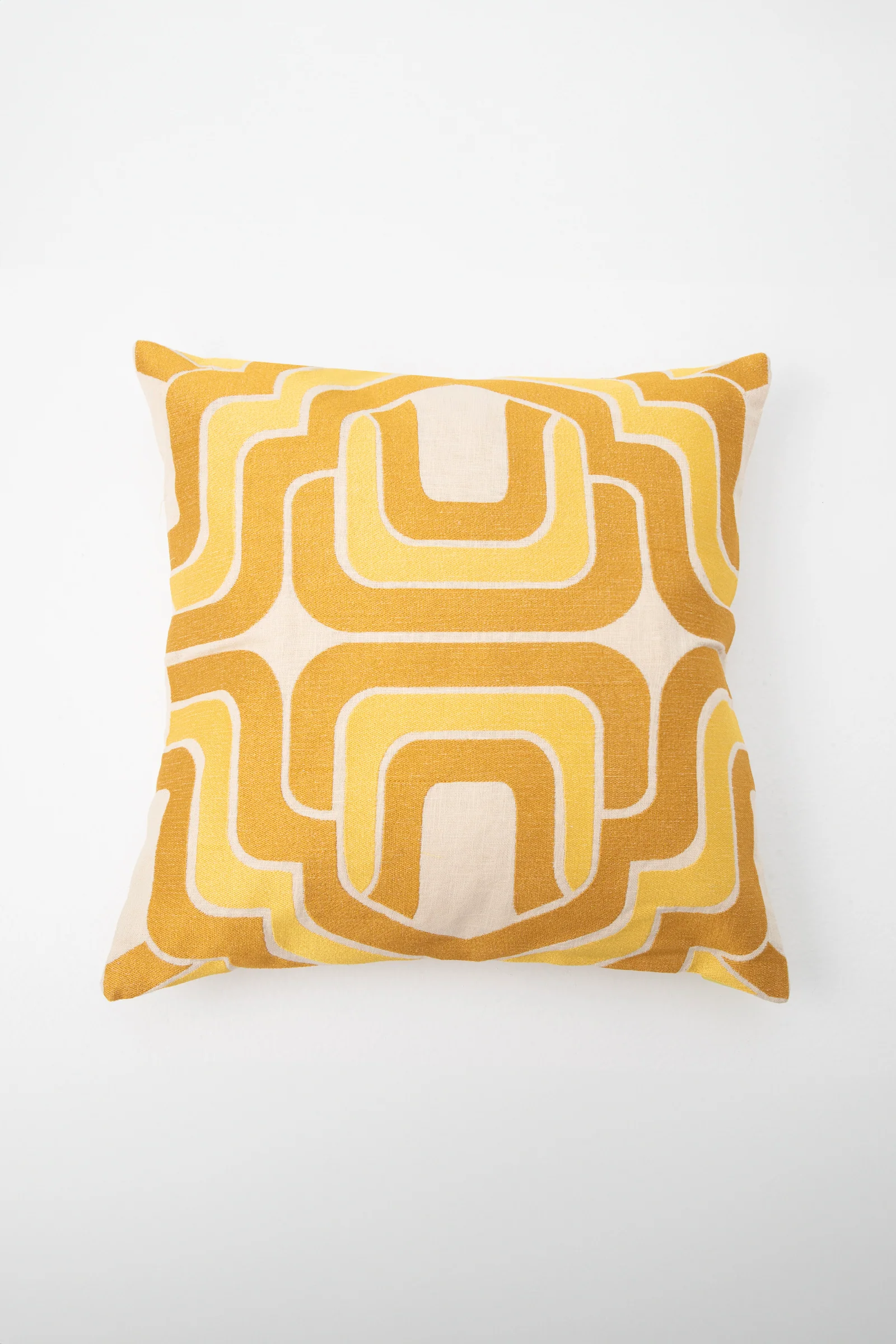Ogee Amber Embroidered Square Pillow - Image 5