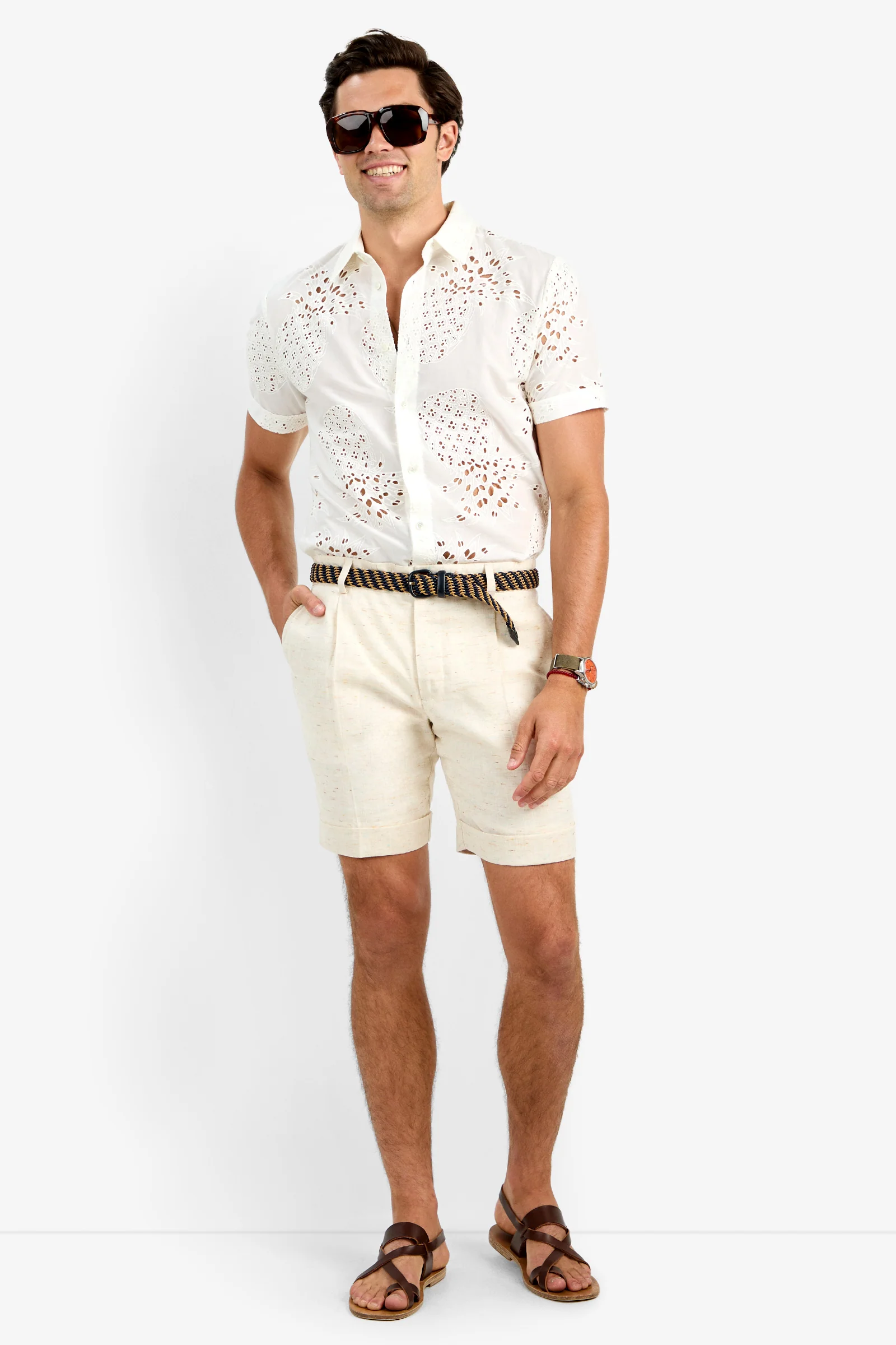 Oliver Pleated Short