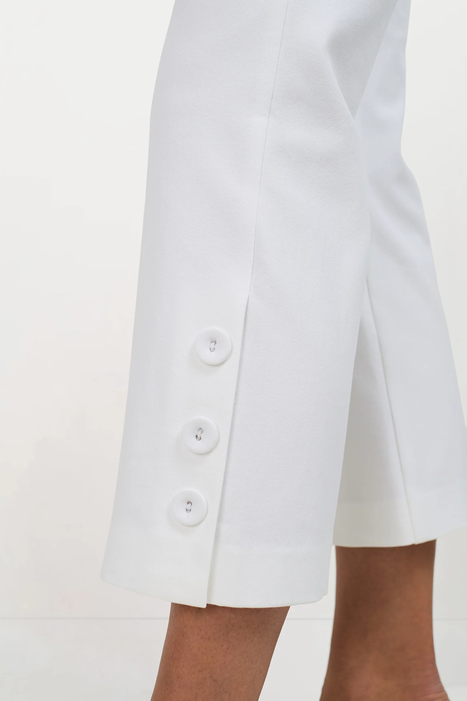 Ore Button-Hem Cropped Pant - Image 5