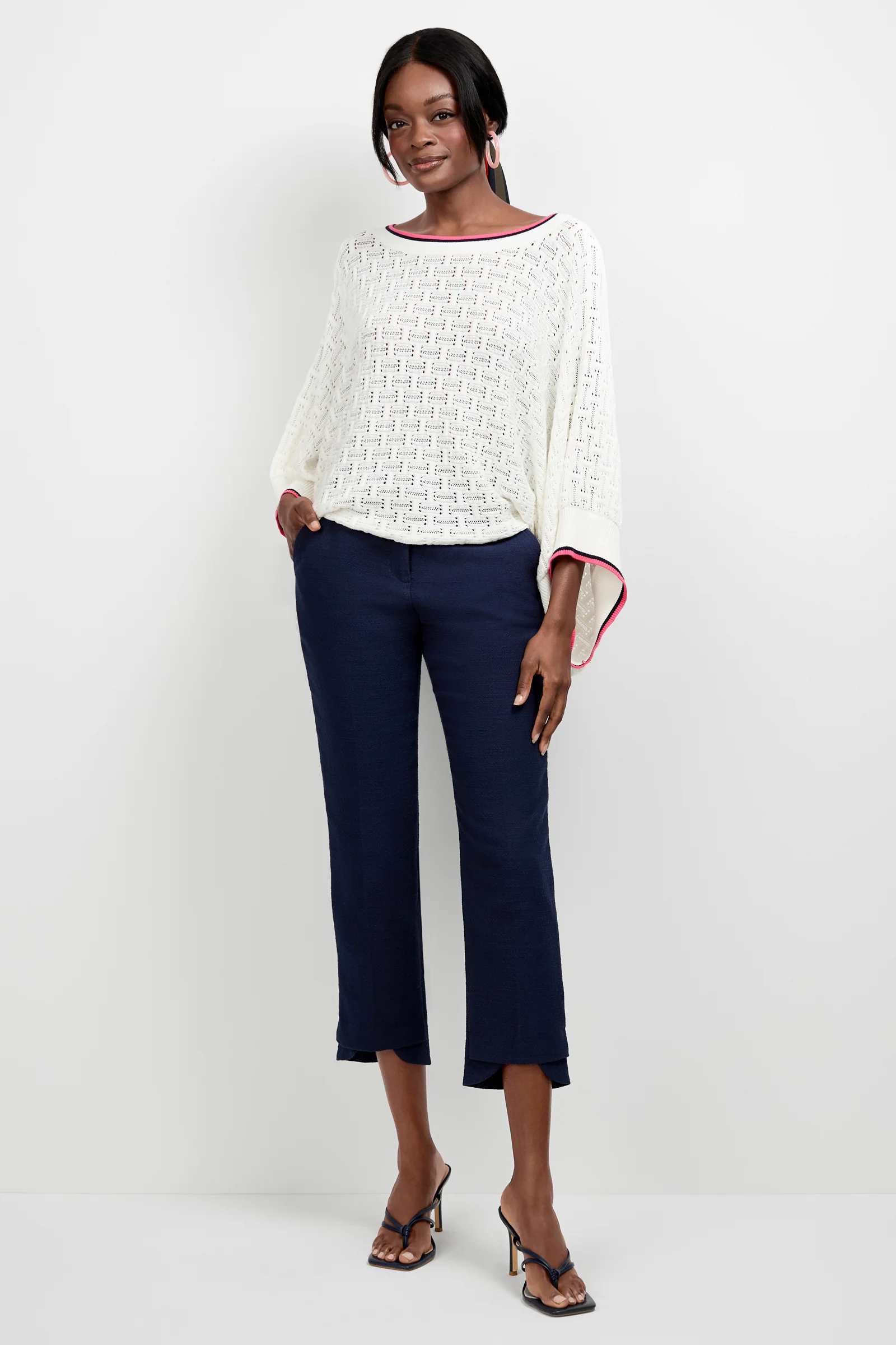 Ore Button-Hem Cropped Pant - Image 7