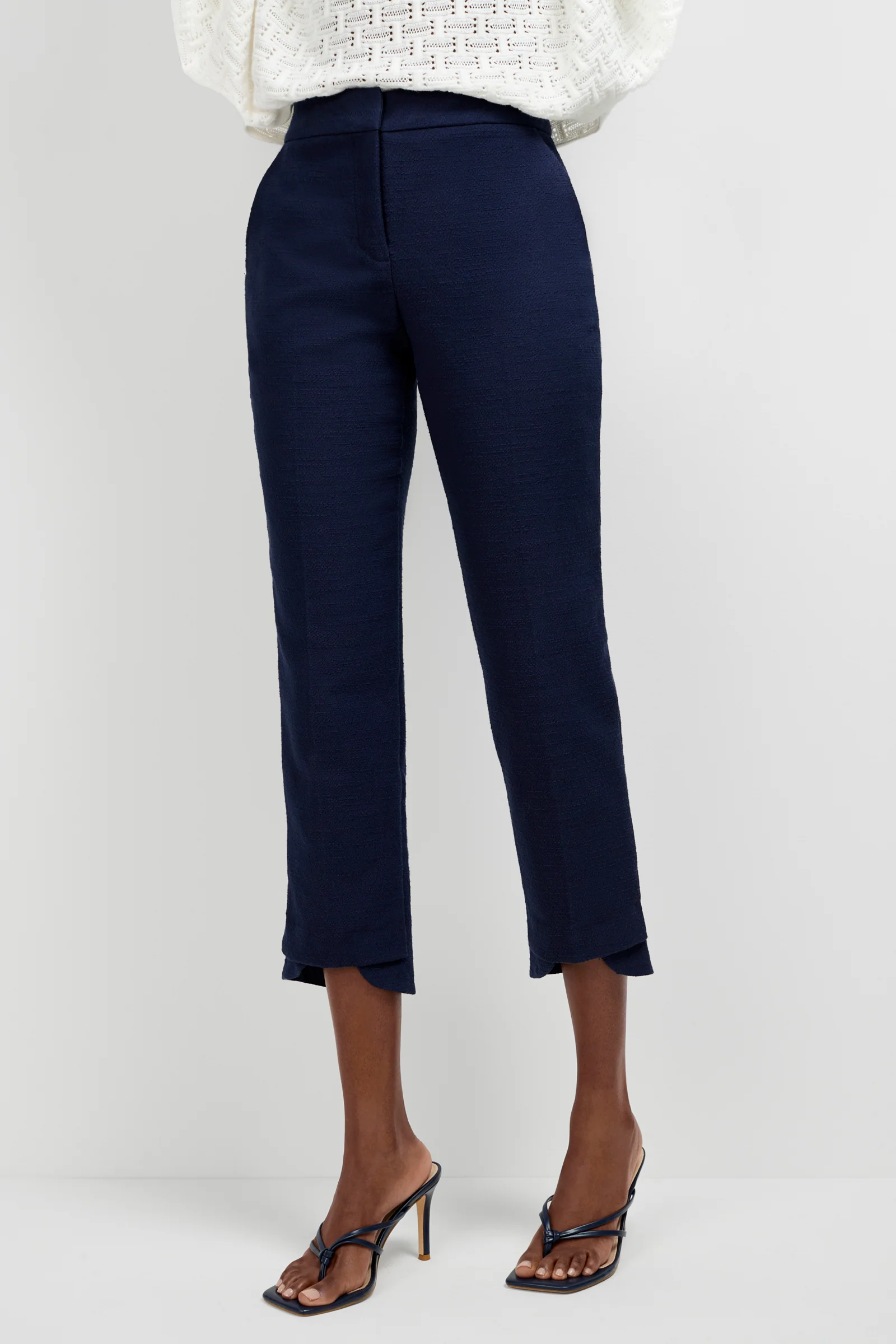 Ore Button-Hem Cropped Pant - Image 8