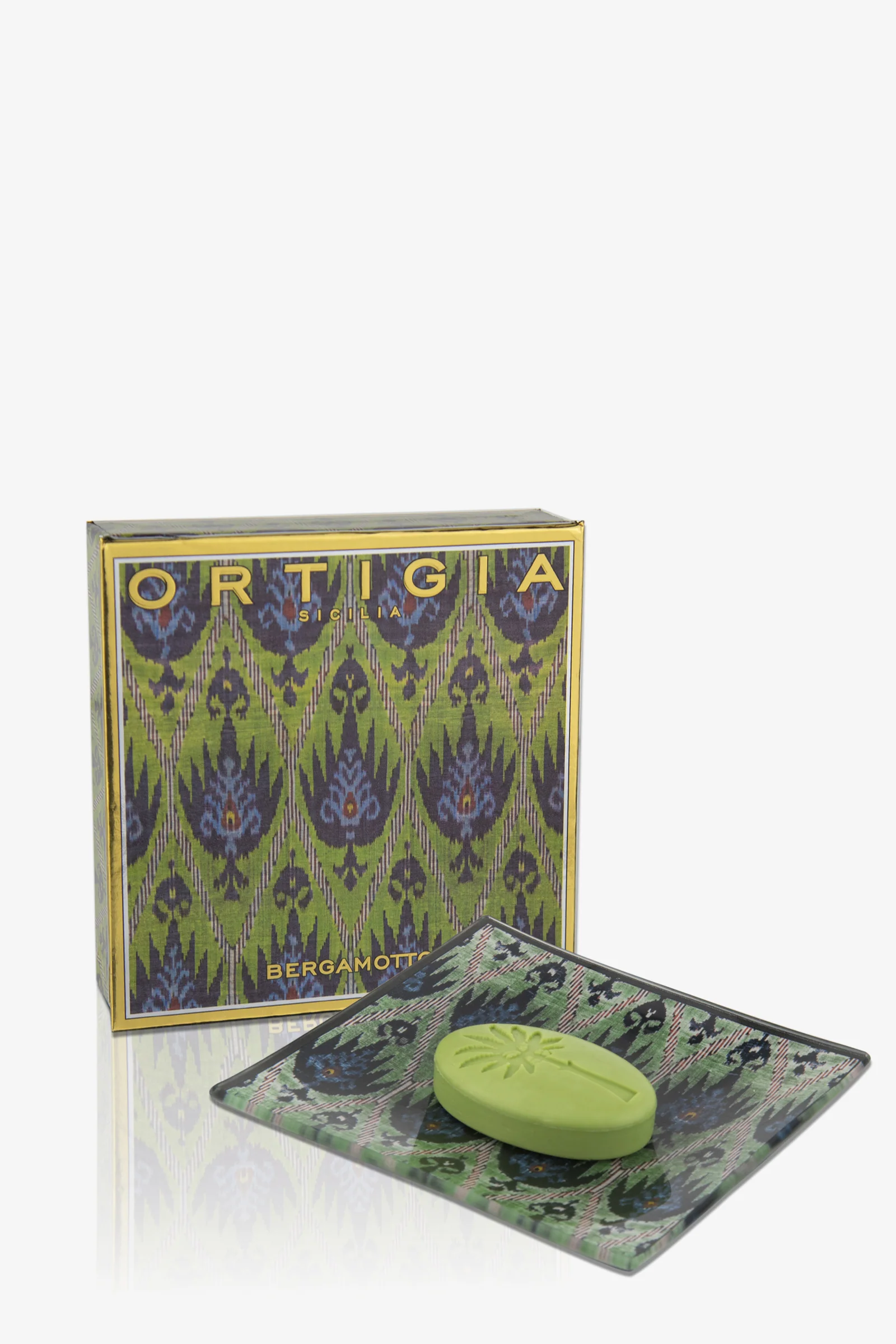 Ortigia Glass Plate & Soap