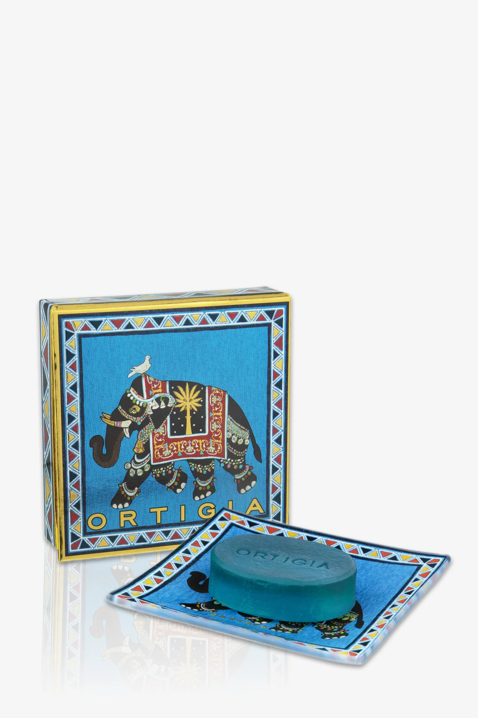 Ortigia Glass Plate & Soap