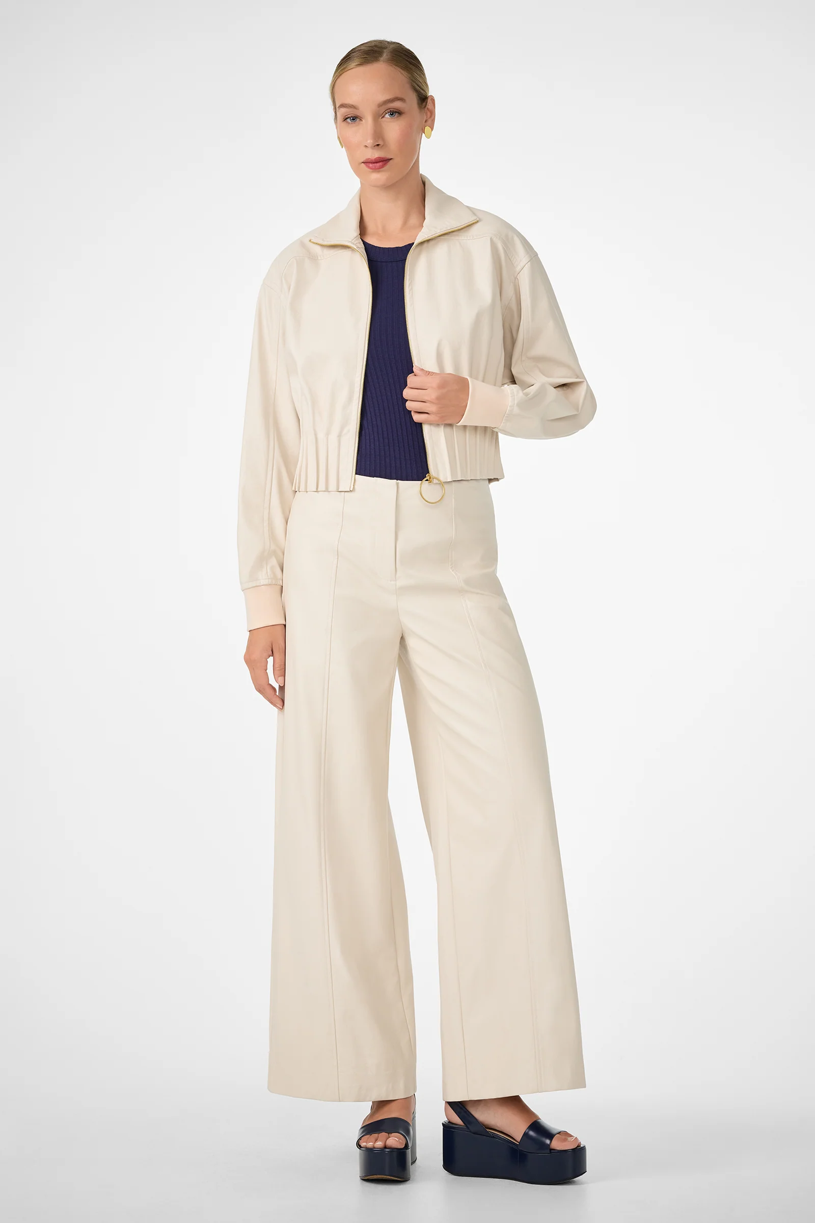 Outrun Leatherette Jacket - Image 2