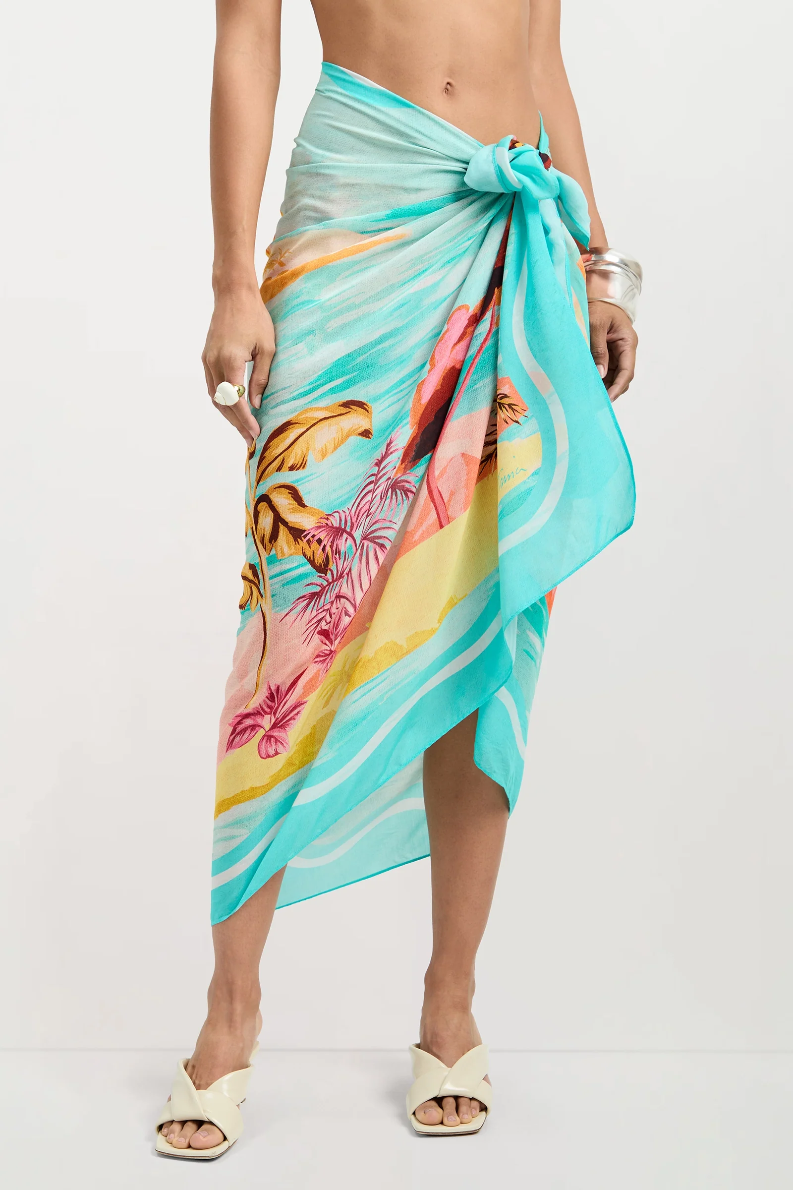 Pareo Swim Cover-Up - Cyclades - Image 2