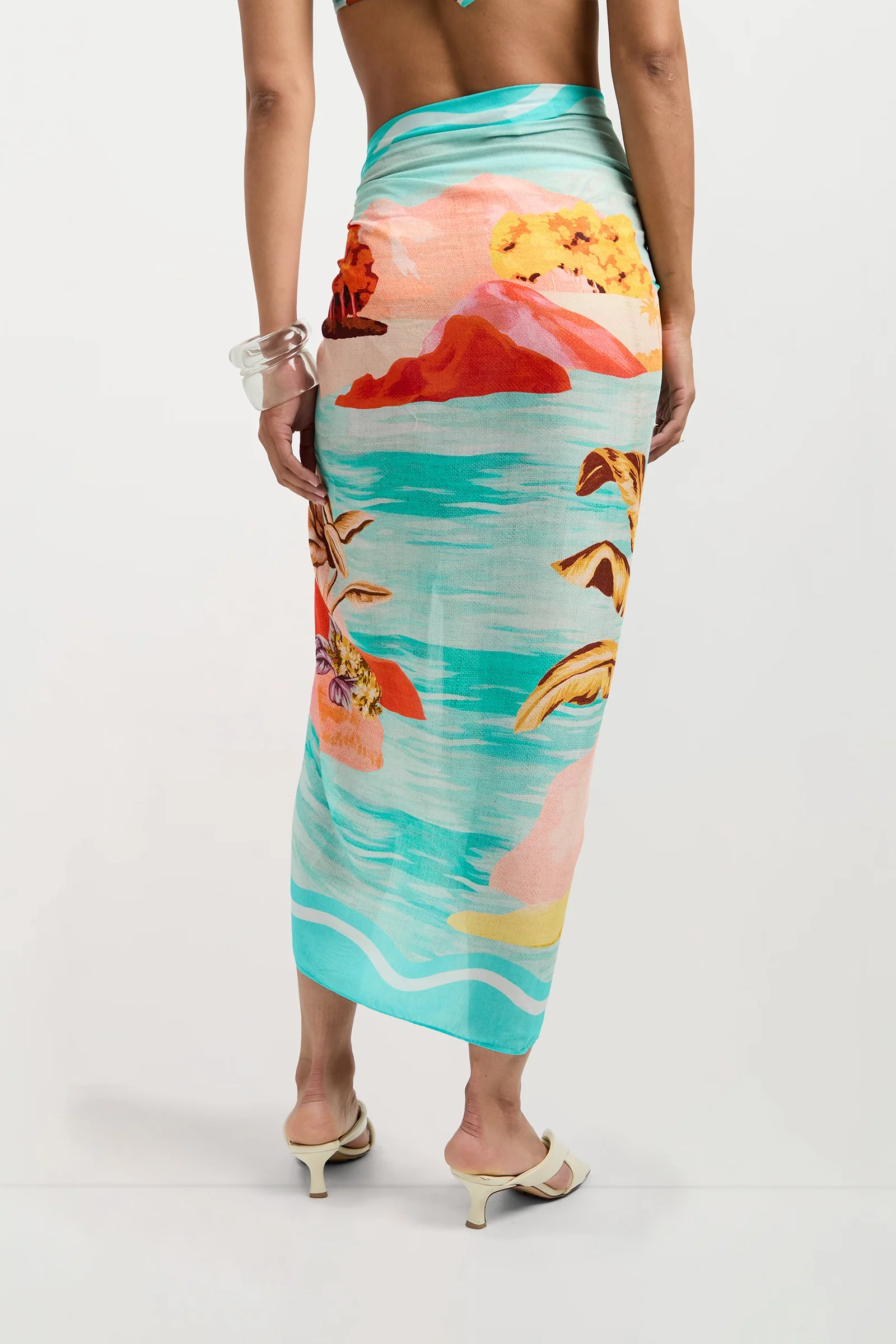 Pareo Swim Cover-Up - Cyclades - Image 3