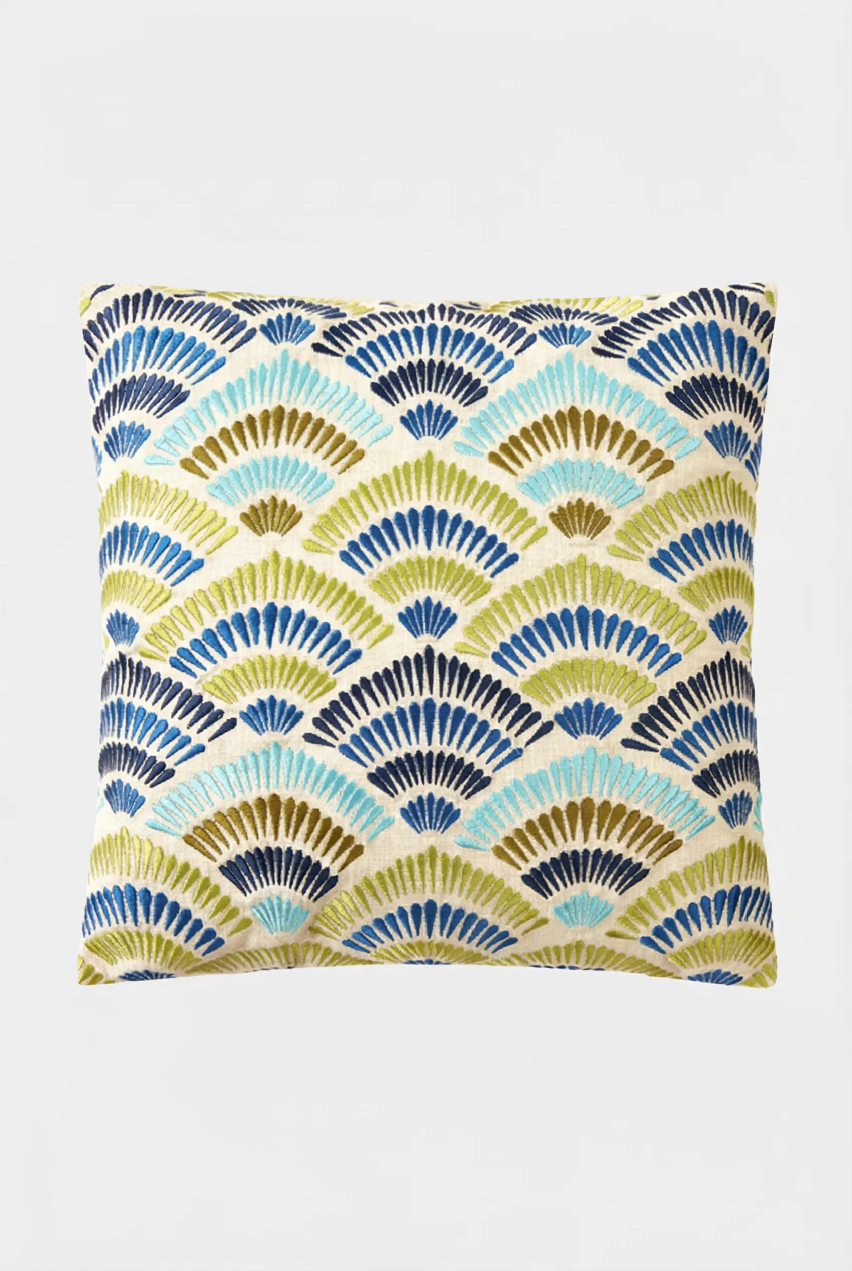 Pasadena Embroidered Square Pillow