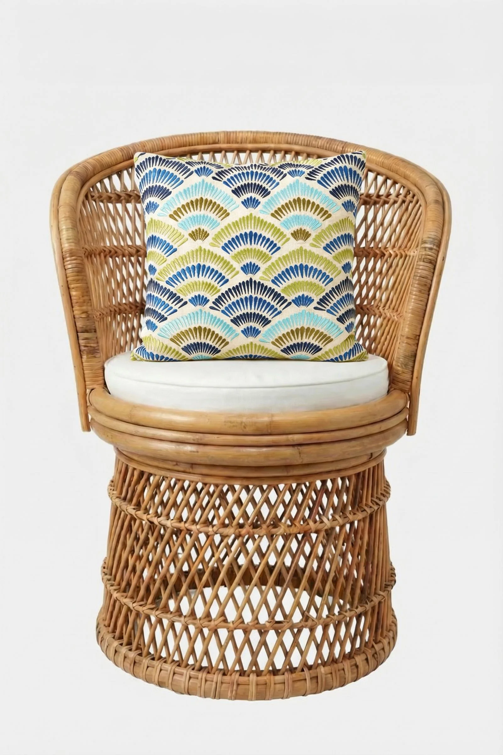 Pasadena Embroidered Square Pillow - Image 2