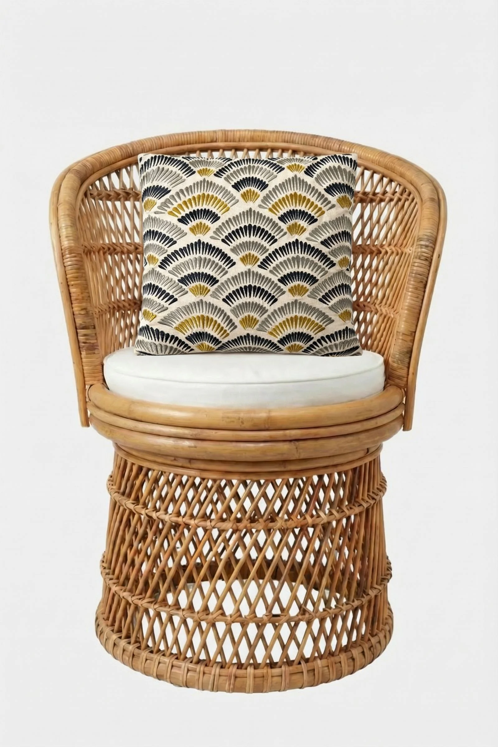 Pasadena Embroidered Square Pillow - Image 3