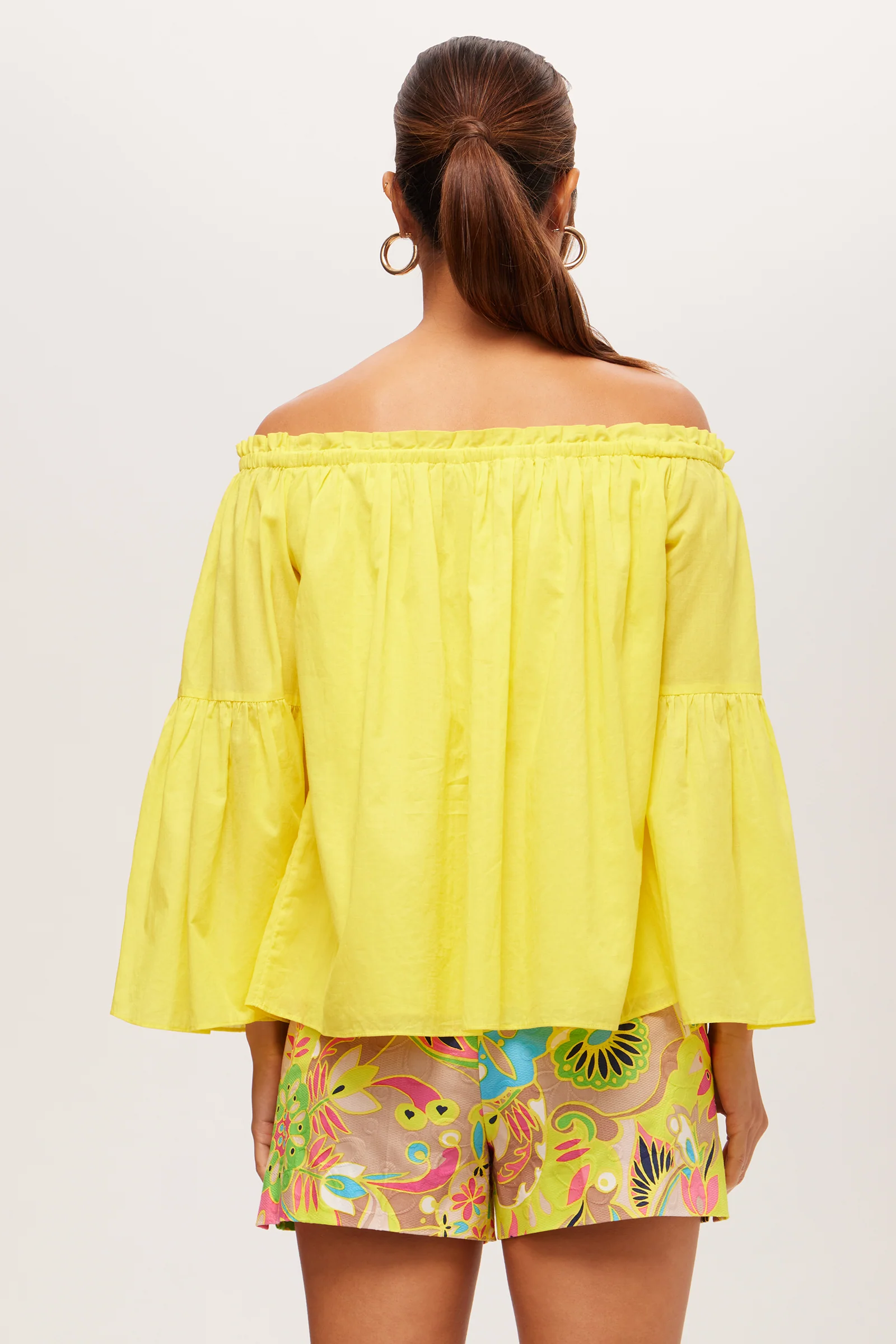 Perry Off-Shoulder Long-Sleeve Top - Image 3