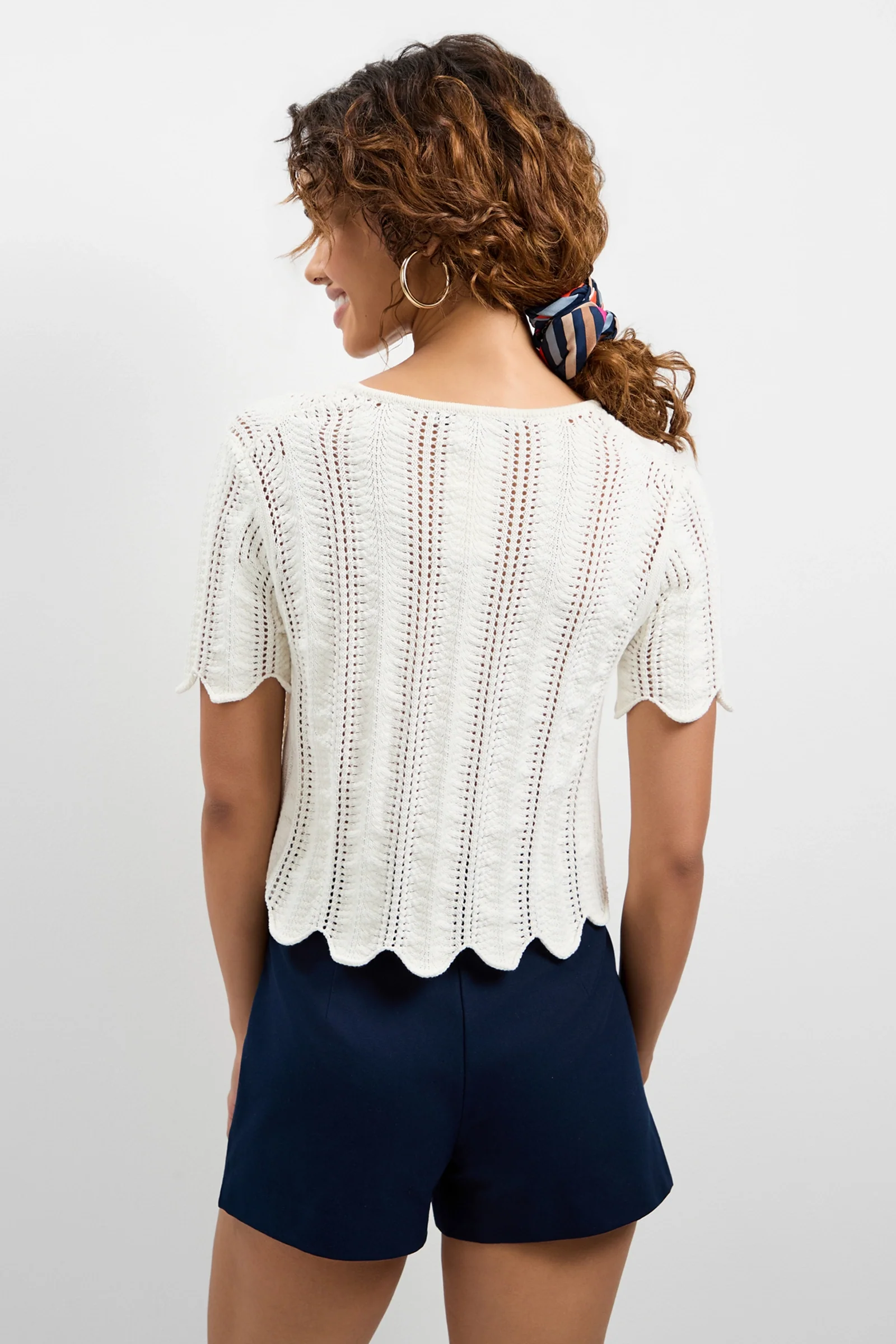 Playa Largo Wavy Knit Top - Image 3