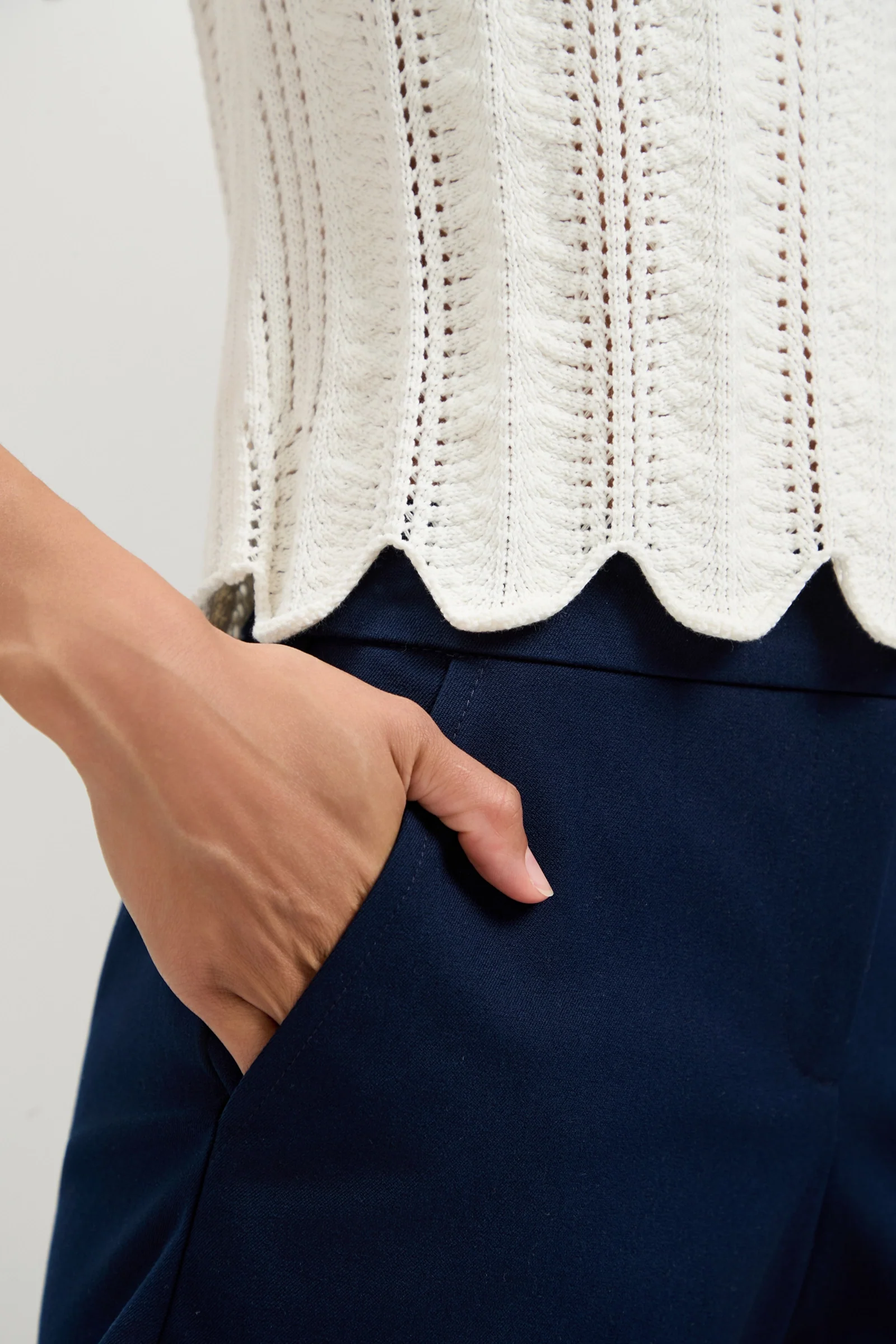 Playa Largo Wavy Knit Top - Image 4