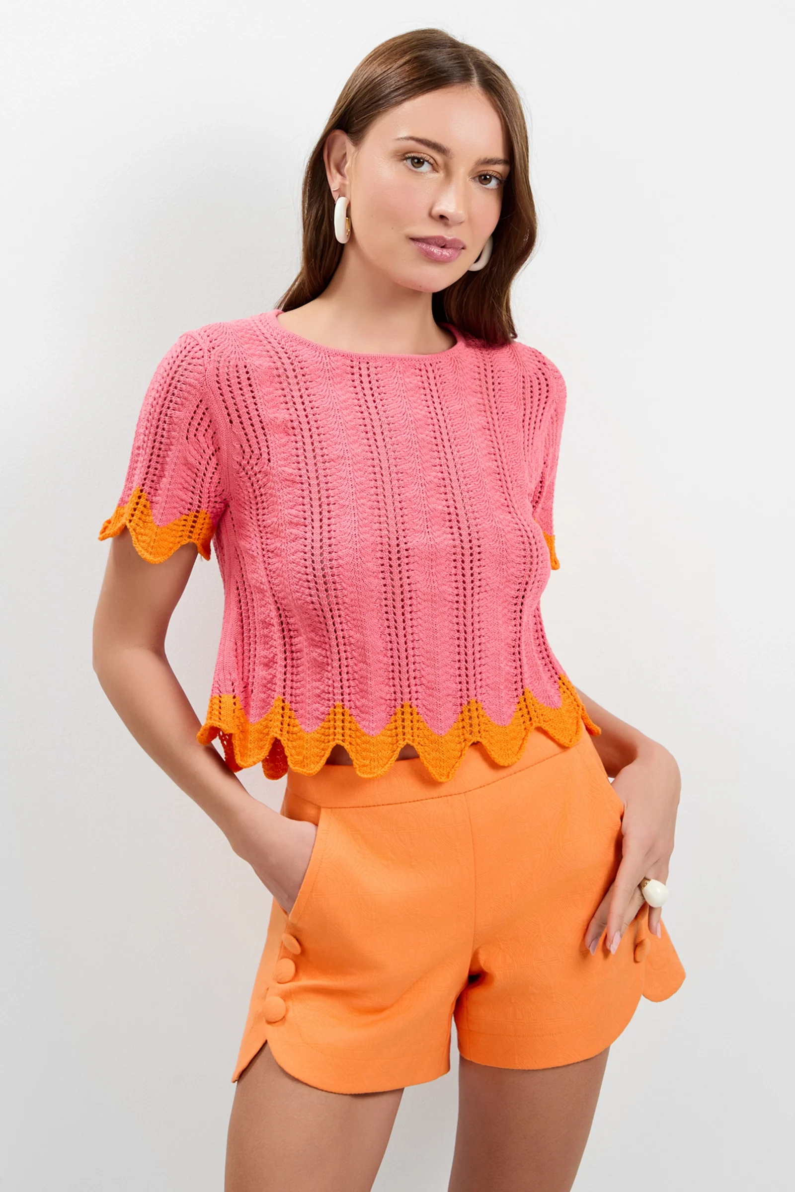 Playa Largo Wavy Knit Top - Image 8