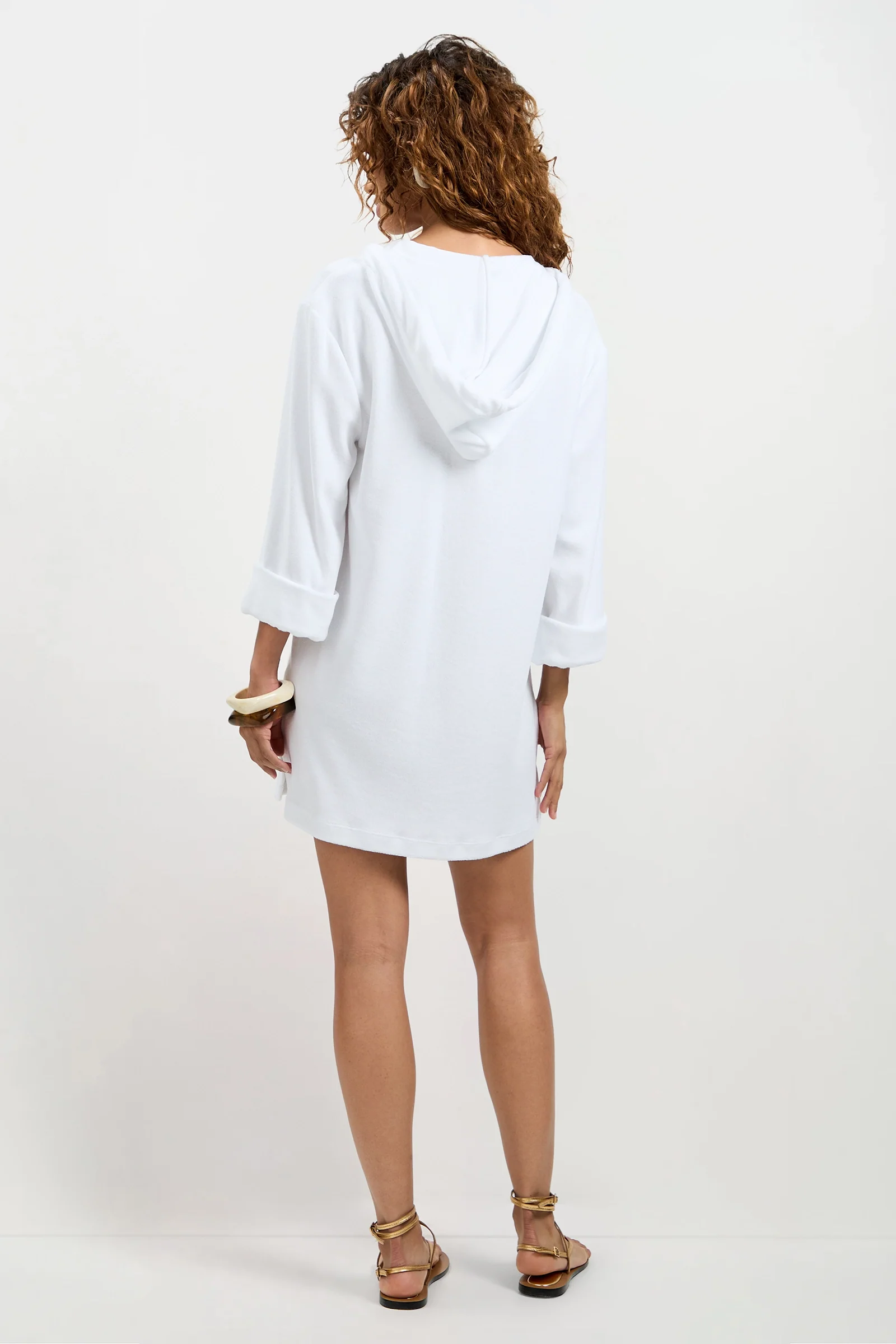 Poolside 3/4-Sleeve Hoodie - Poolside Terry - Image 3