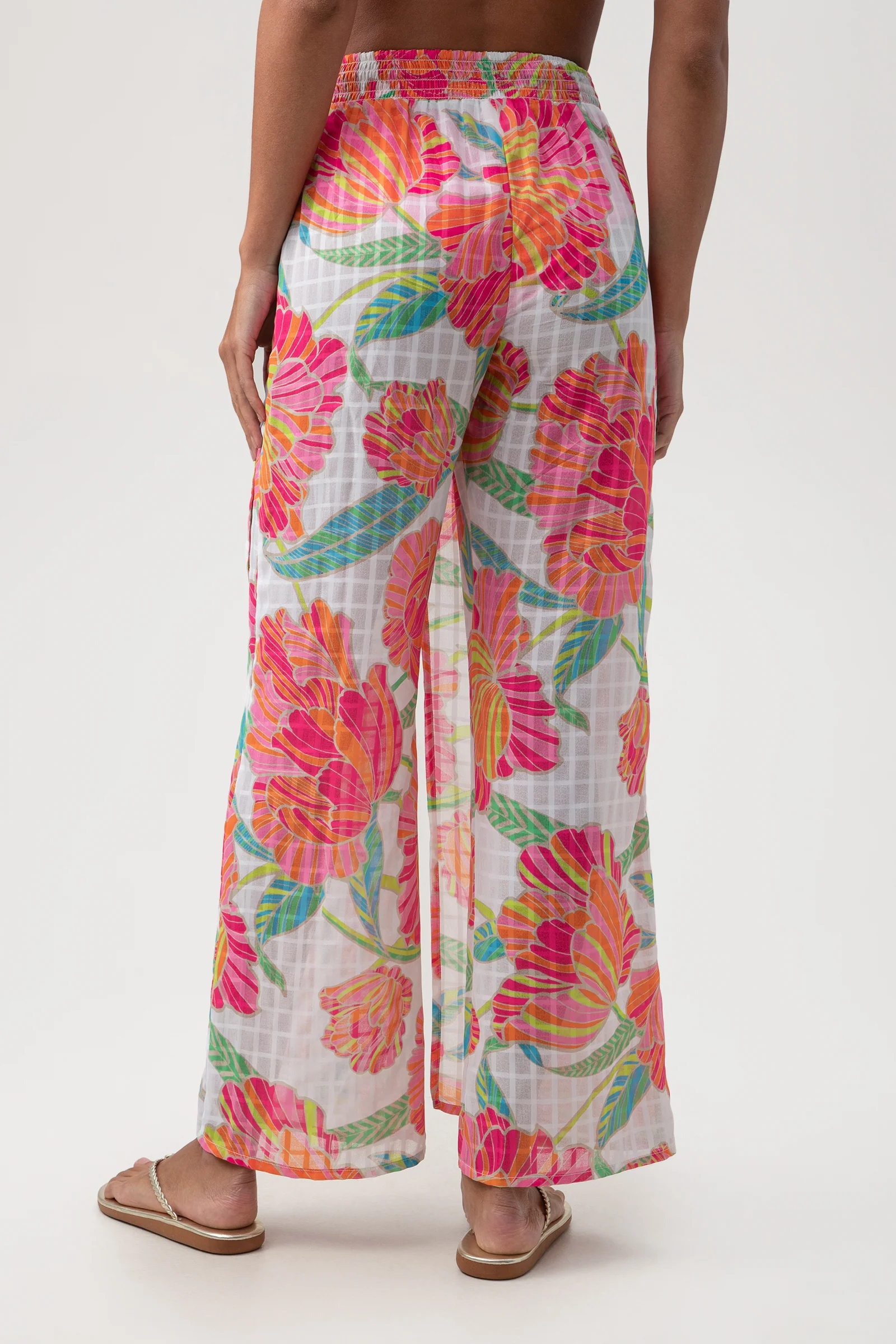 Women's Poppy Relaxed Crossover Swim Cover-Up Pant - Image 3