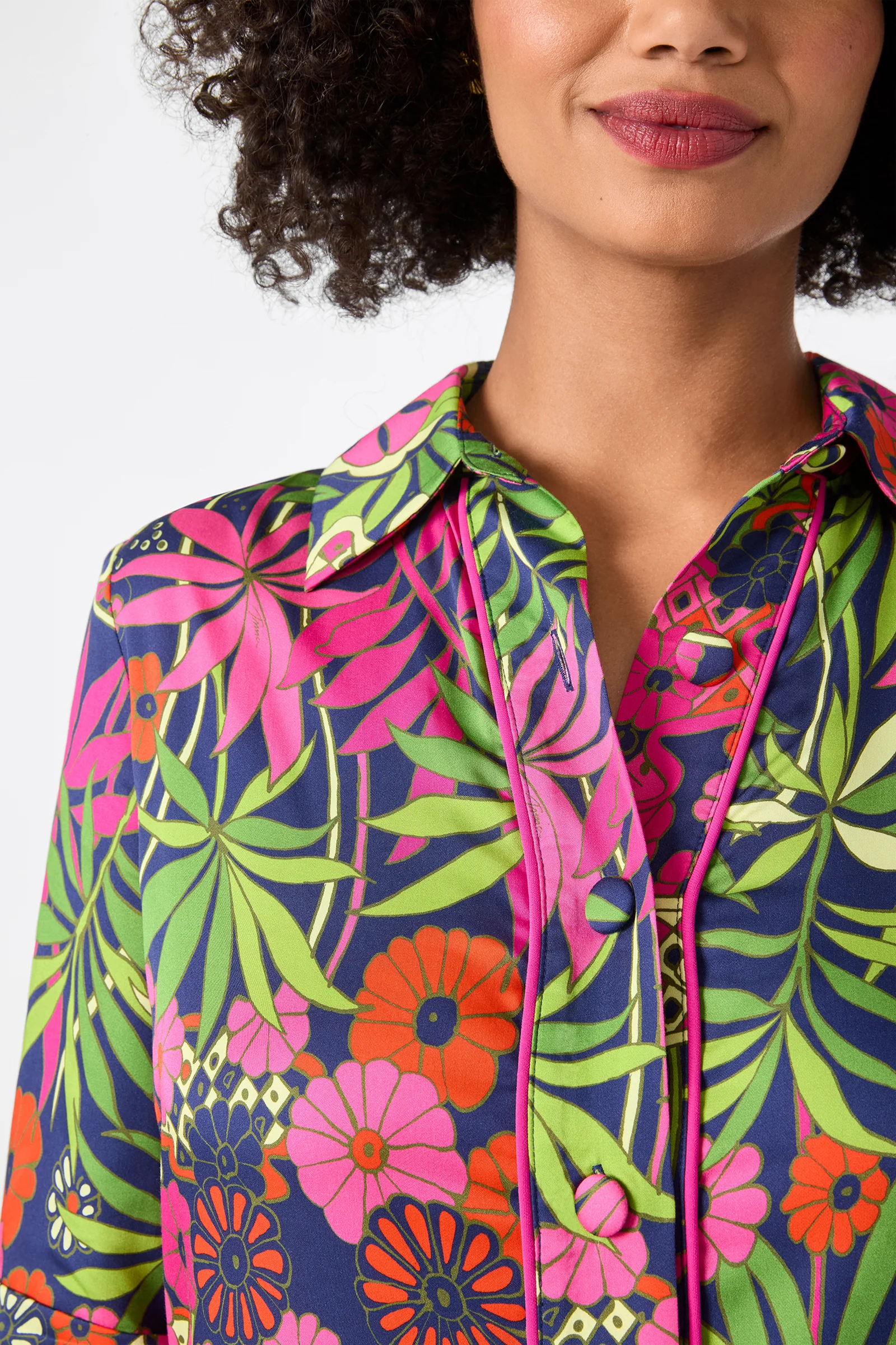 Portrait Top - Fumi Floral - Image 6