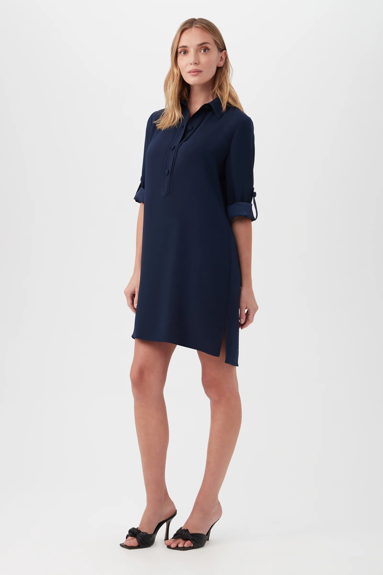 Portrait Shirt Dress - Image 3