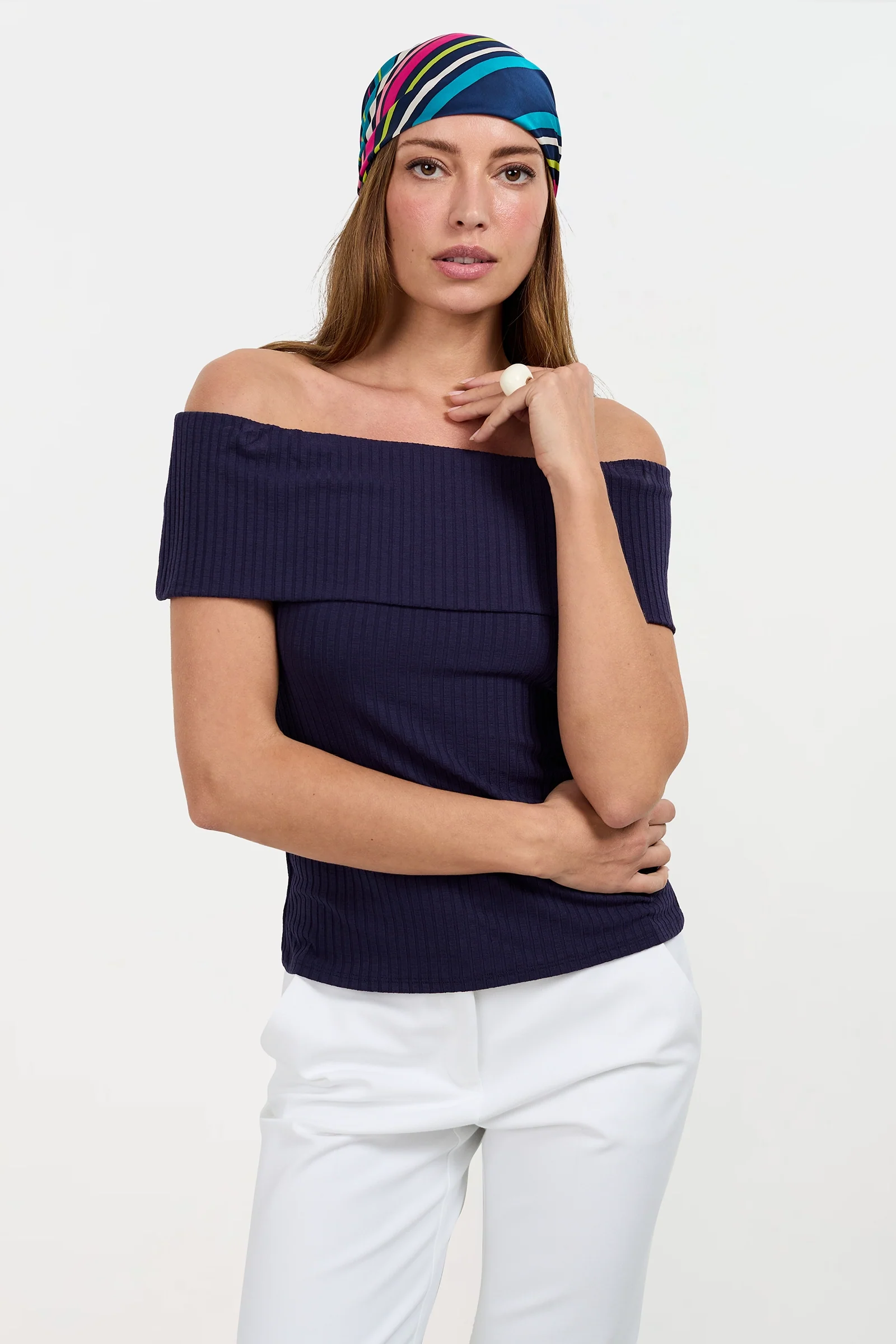 Prizma Off-Shoulder Top - Image 4