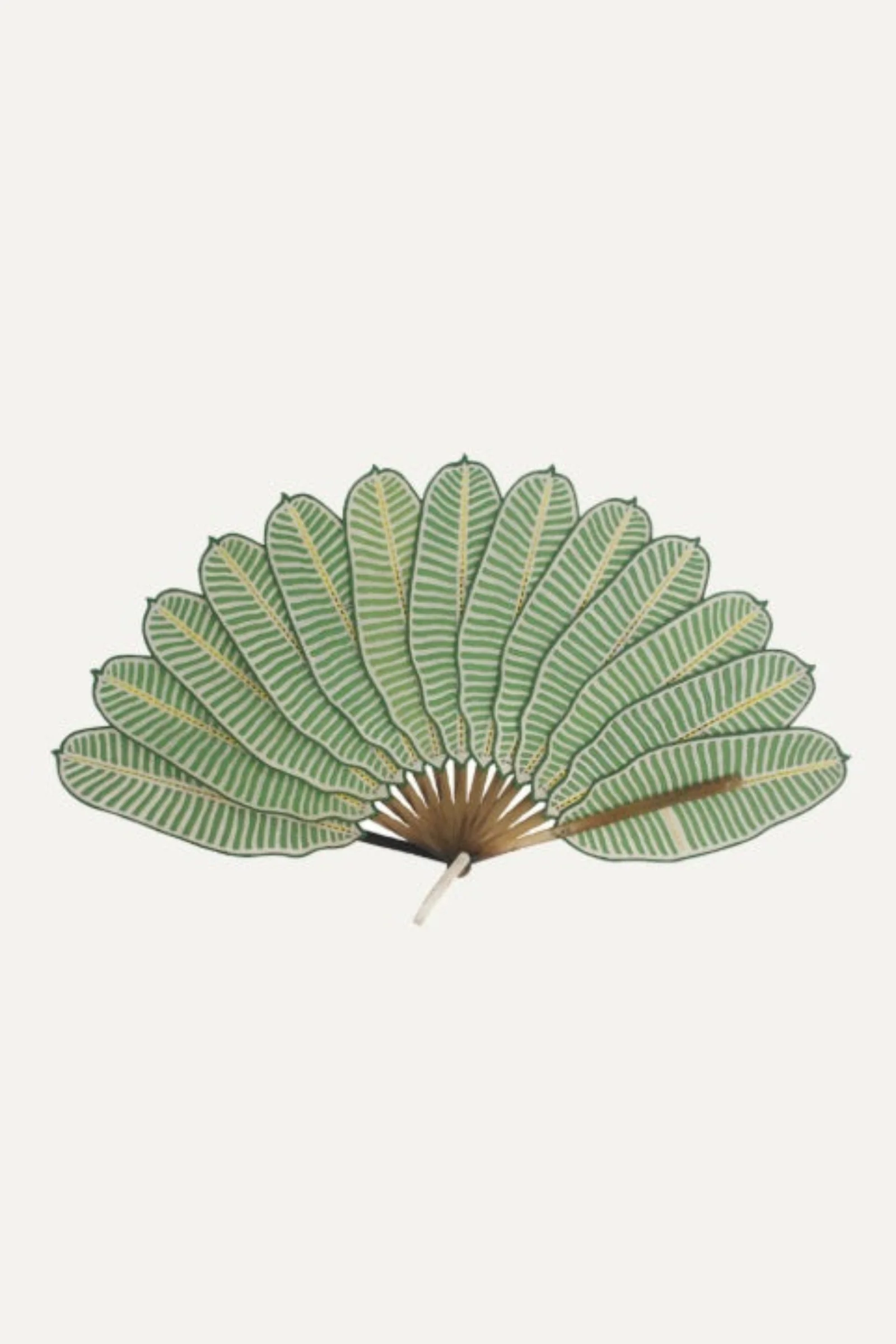 Pu Bu Me Su Banana Leaf Fan
