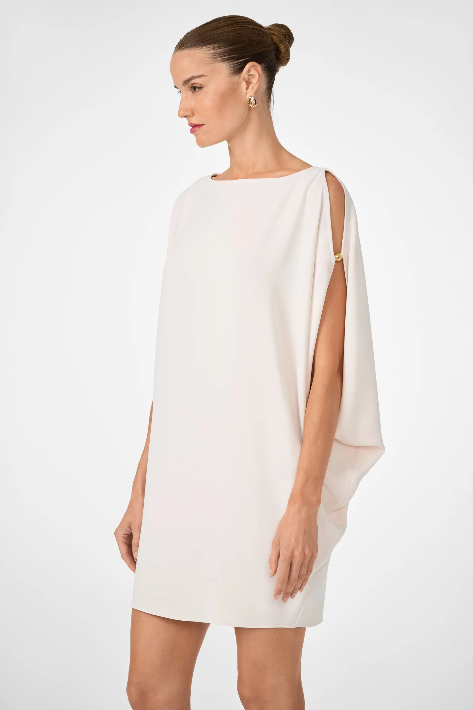 Razu Short Split Sleeve Mini Dress - Image 10