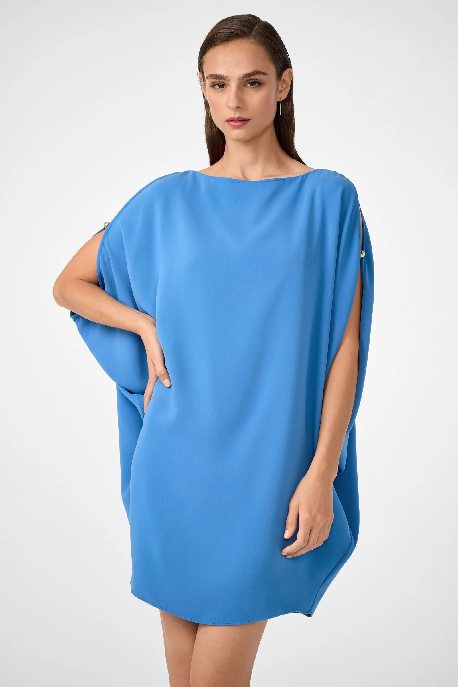 Razu Short Split Sleeve Mini Dress - Image 3