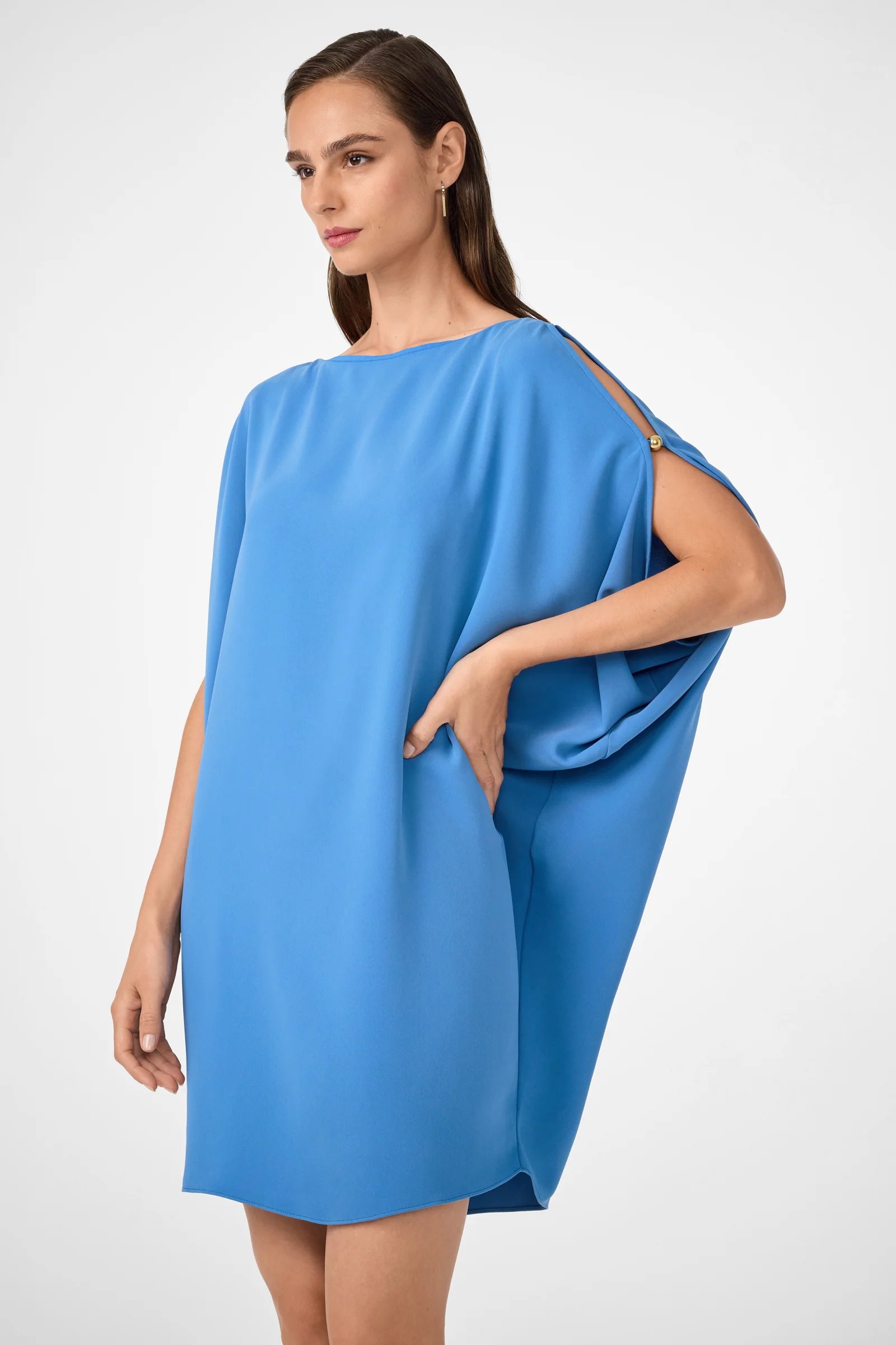 Razu Short Split Sleeve Mini Dress - Image 4