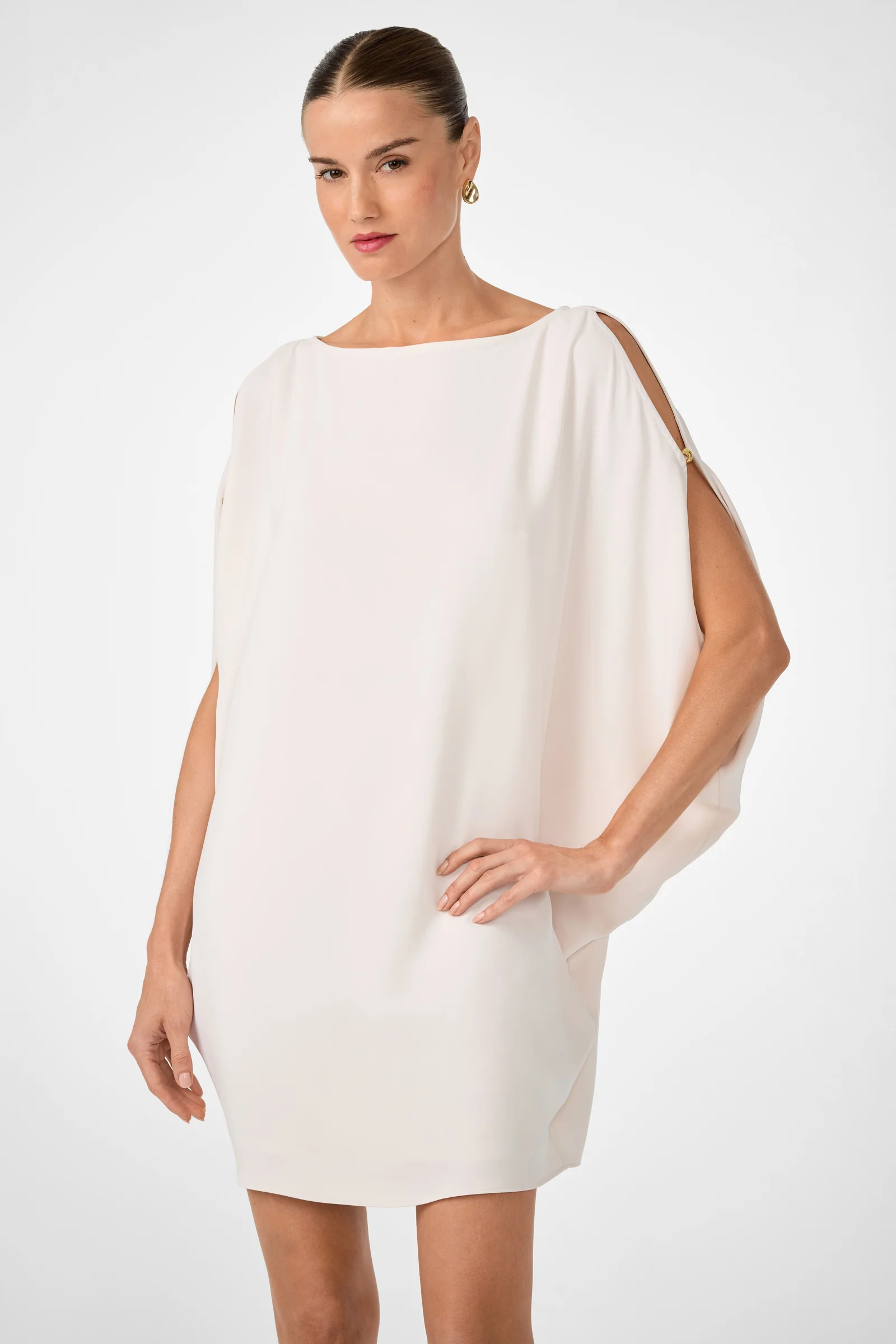 Razu Short Split Sleeve Mini Dress - Image 9