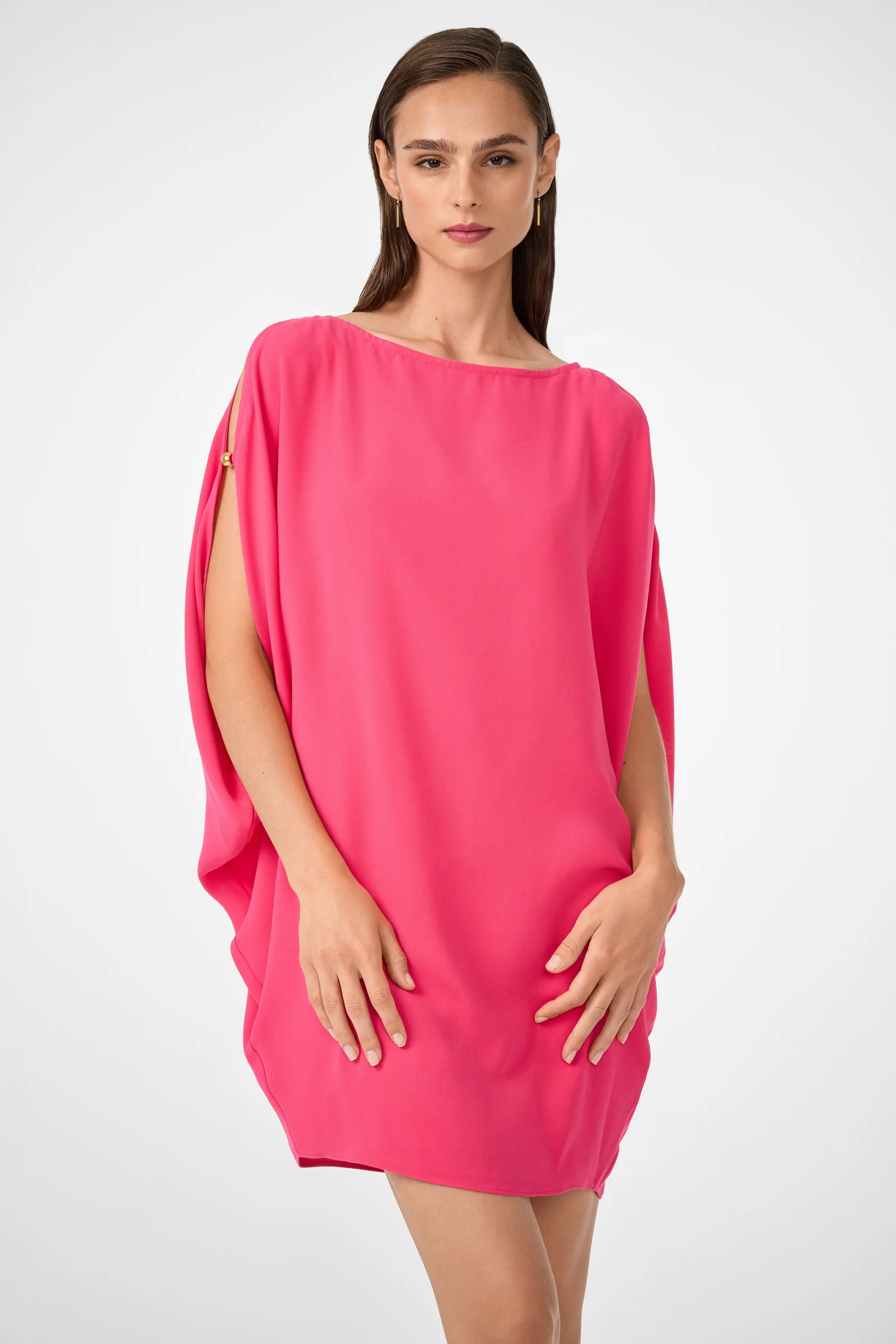 Razu Short Split Sleeve Mini Dress - Image 3