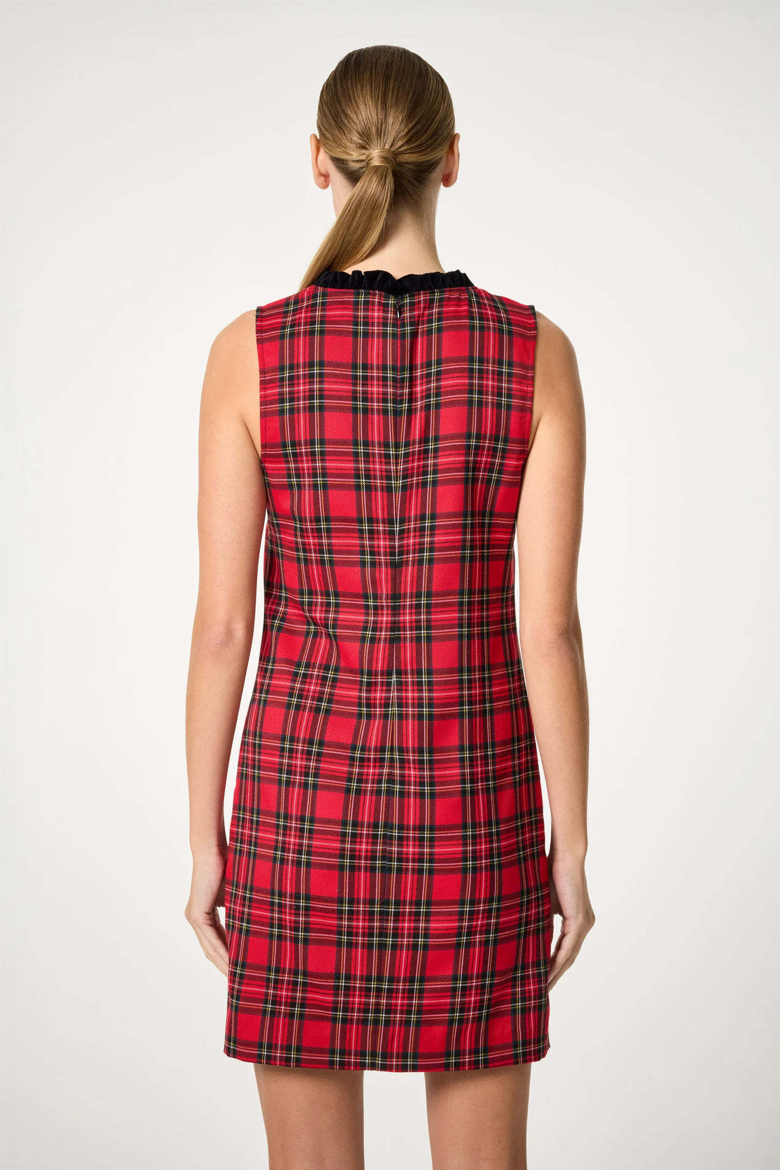 Revah Tartan Mini Dress - Image 4