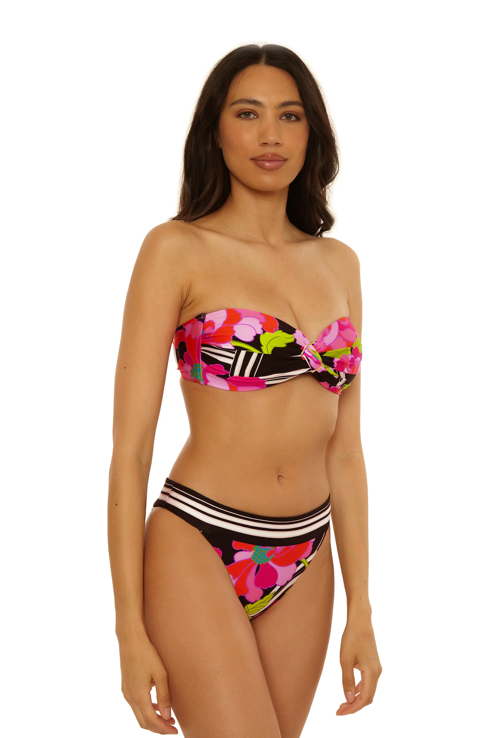 Reversible Hipster Swim Bottom - Bougainvillea - Image 4