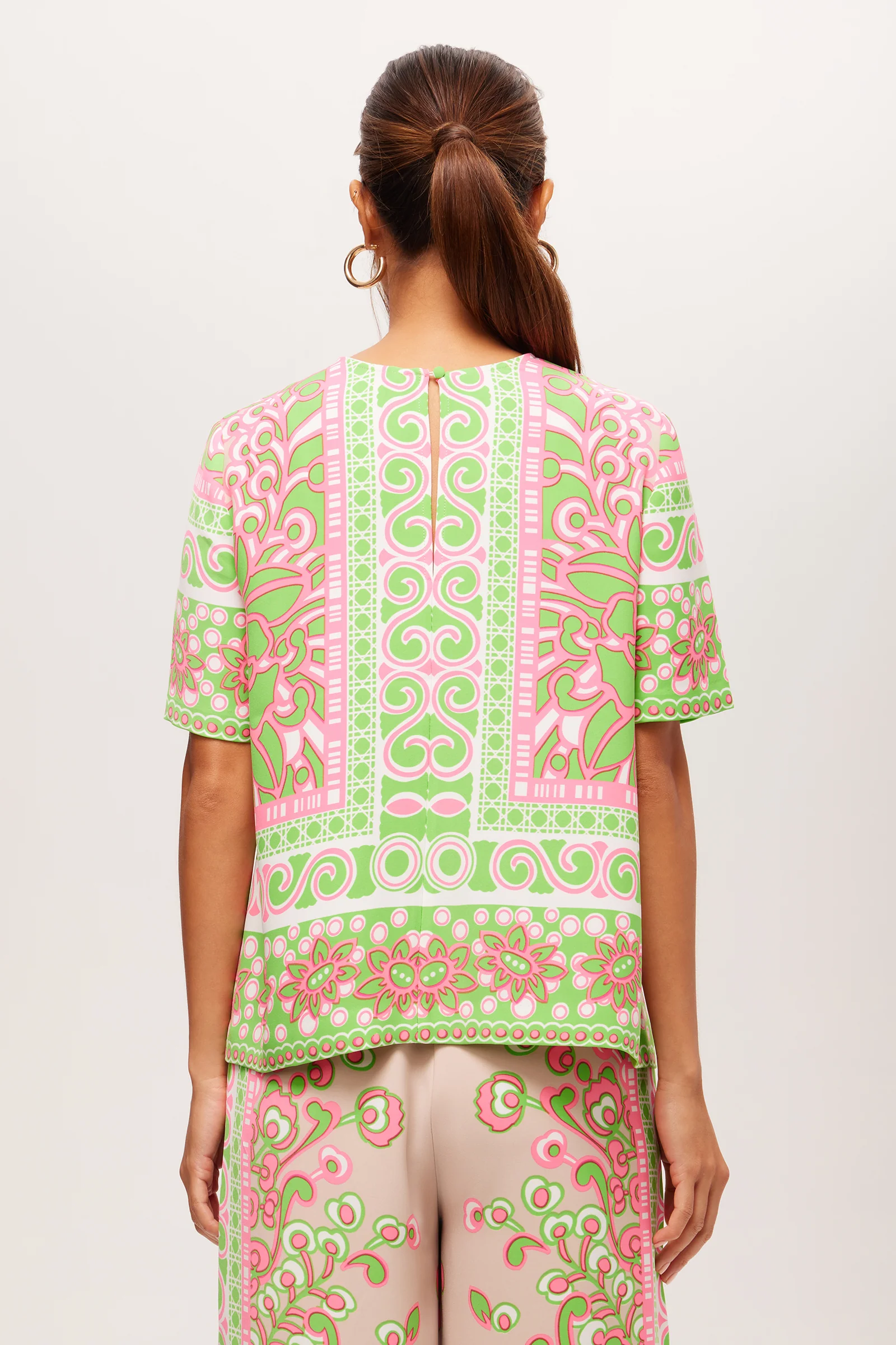 Riggs Short-Sleeve Top - Petra Floral - Image 3