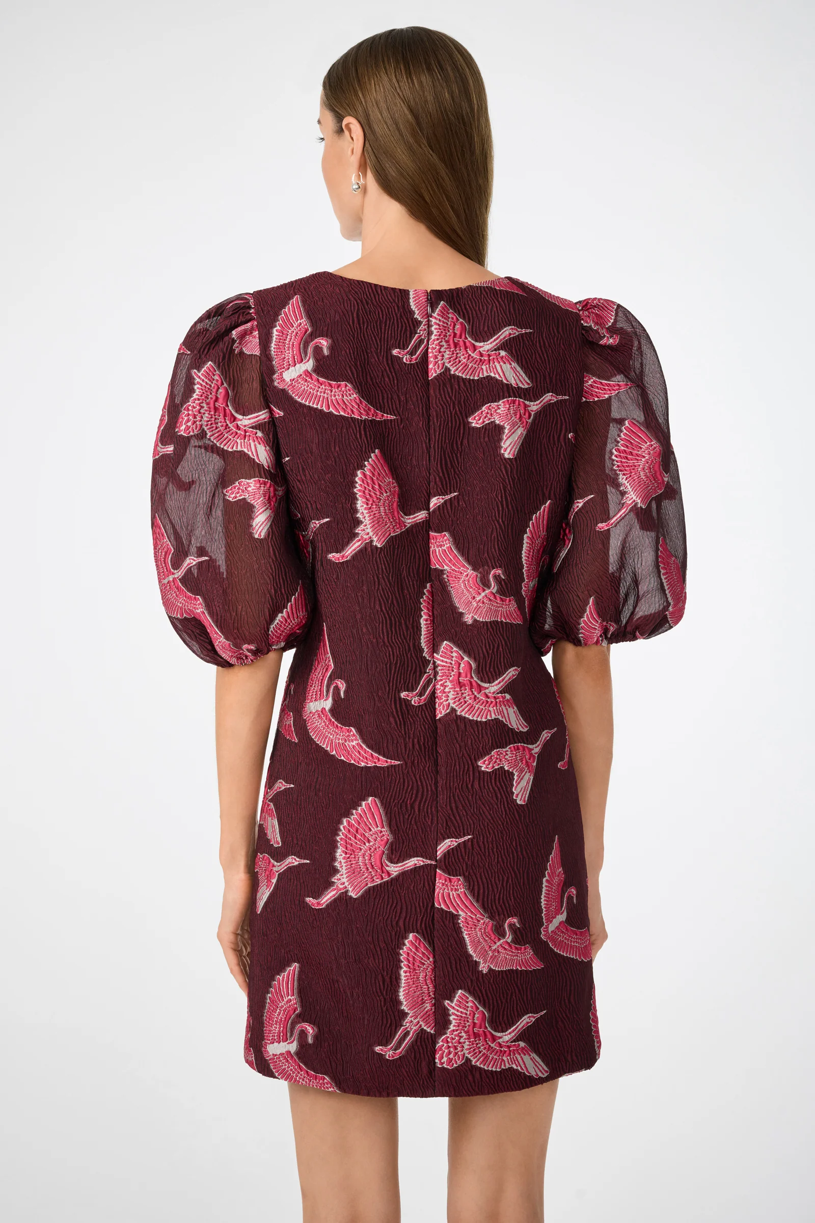 Ringo Short Puff Sleeve Mini Dress - Image 4