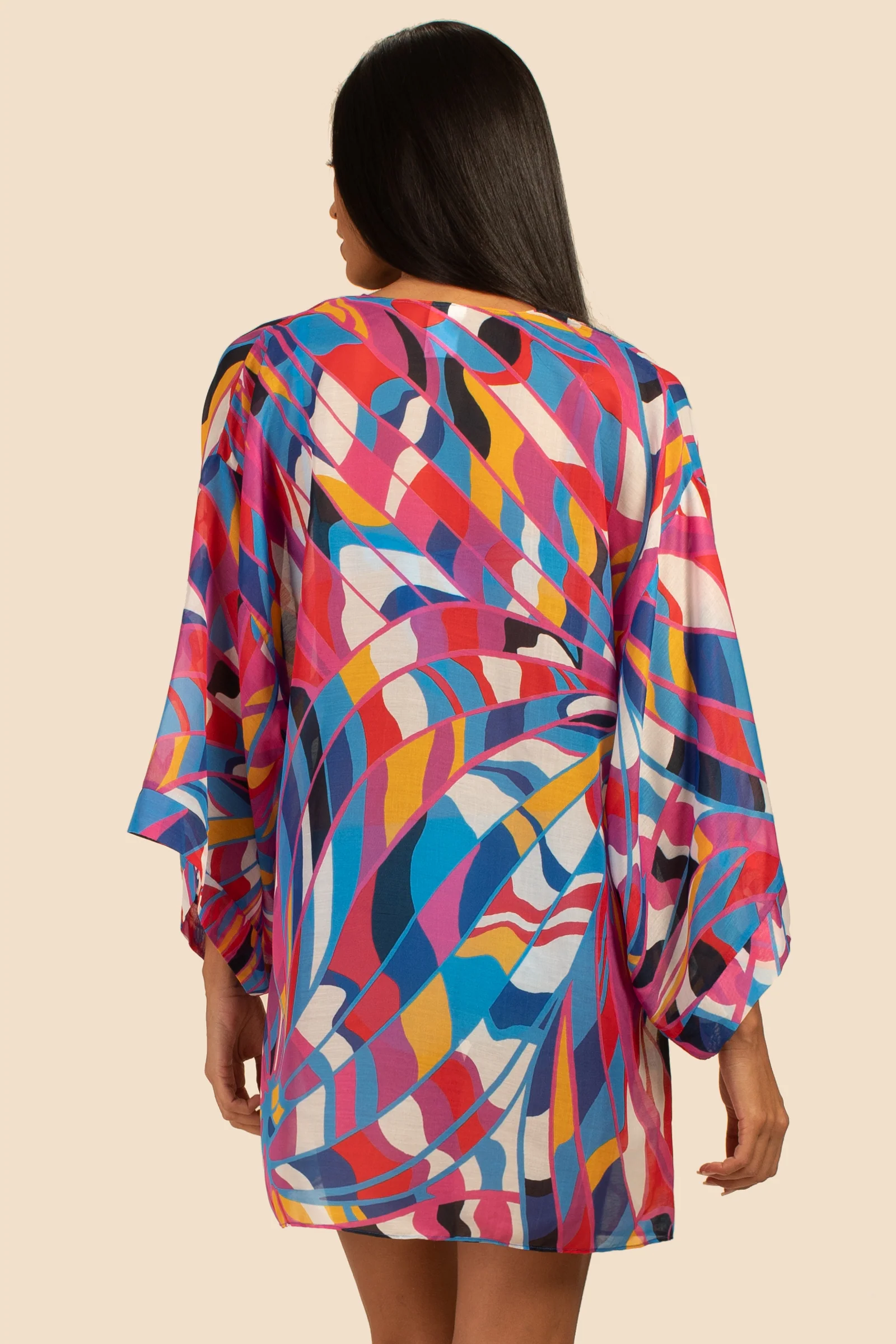 RIO TIE FRONT SHIRT DRESS - Image 2