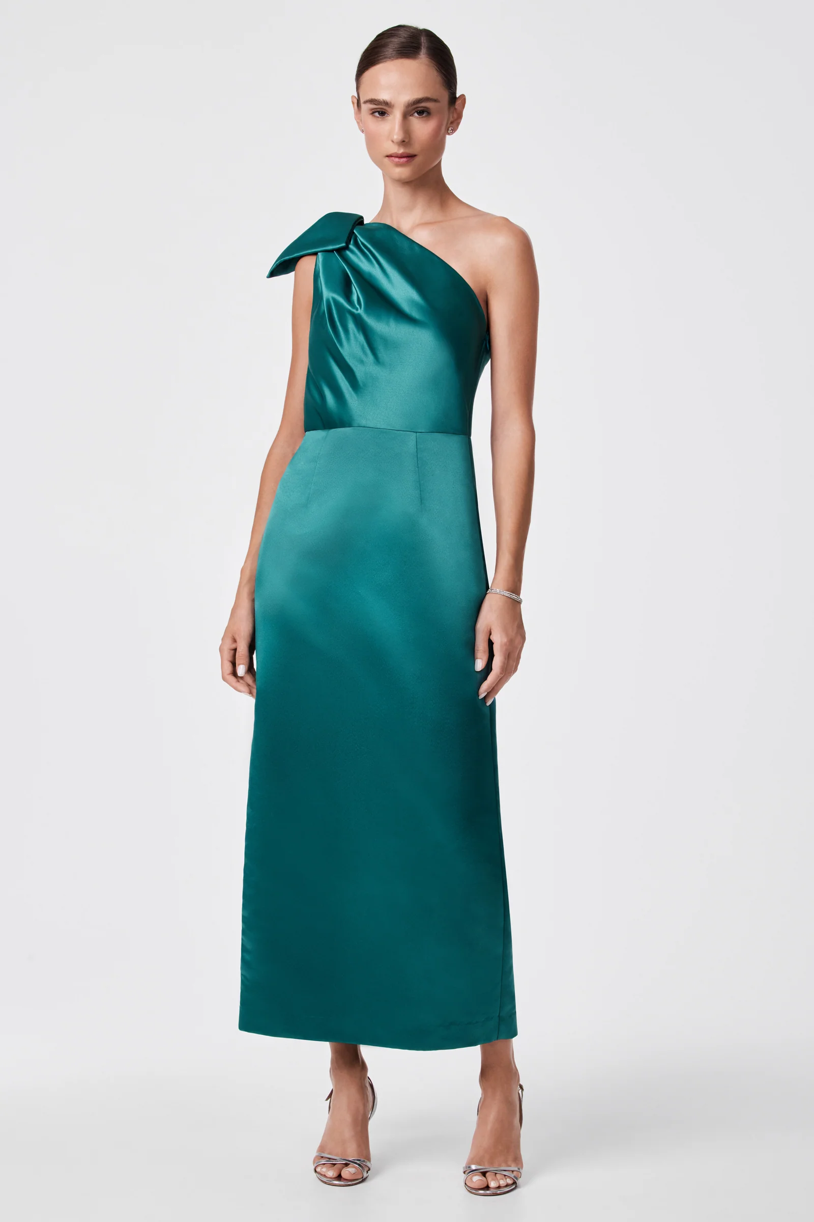 Romance One-Shoulder Dress