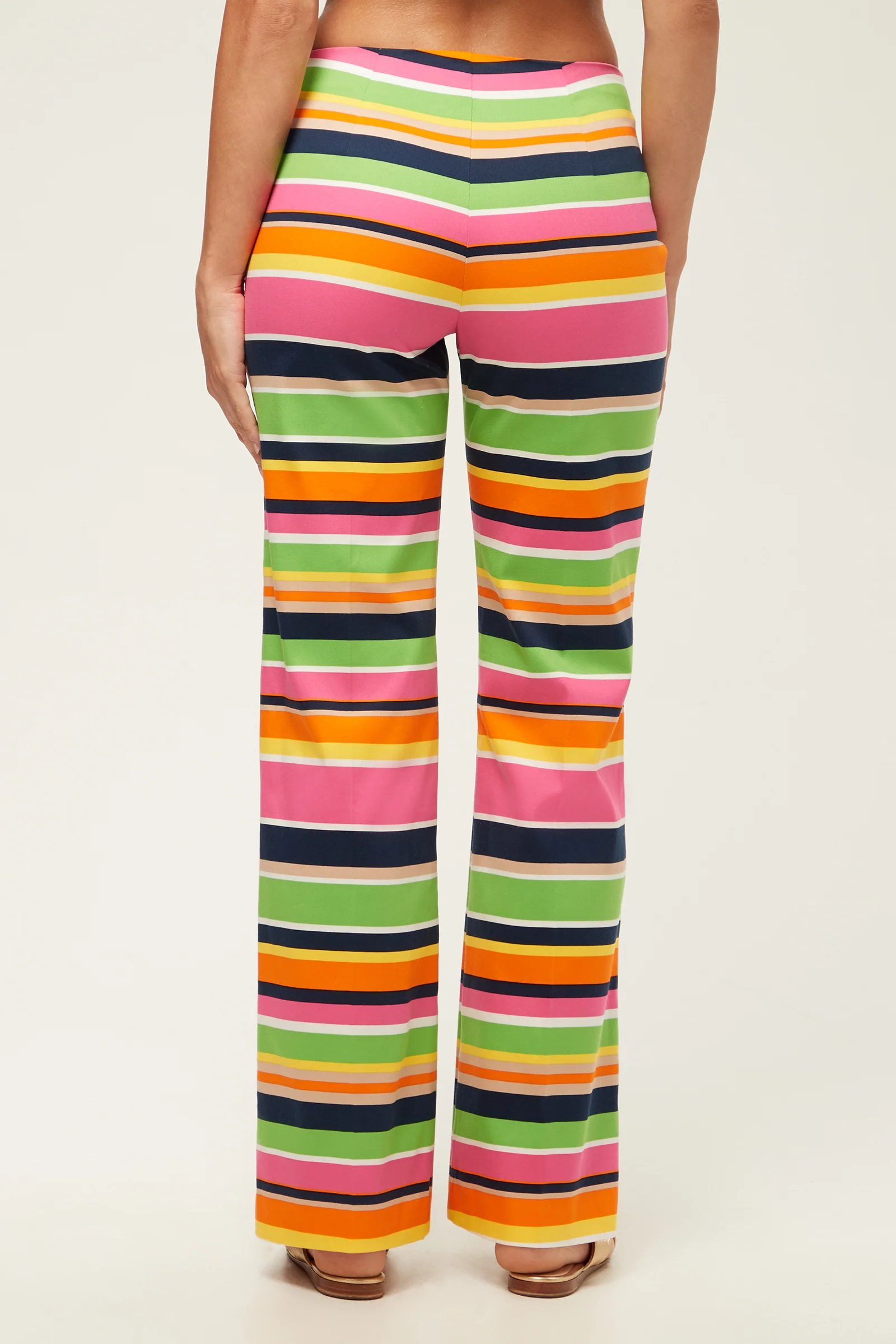 Rudi Straight-Leg Pant - Splash Stripe - Image 4